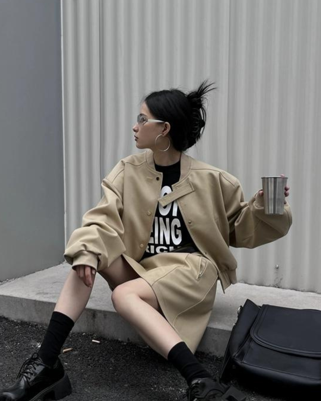Maillard Sports Cropped Jacket&Trapezium Skirt VCY0010