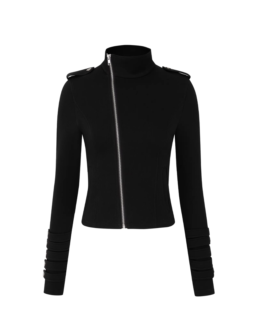 Stand Collar Slim Fit Jacket IMX0006