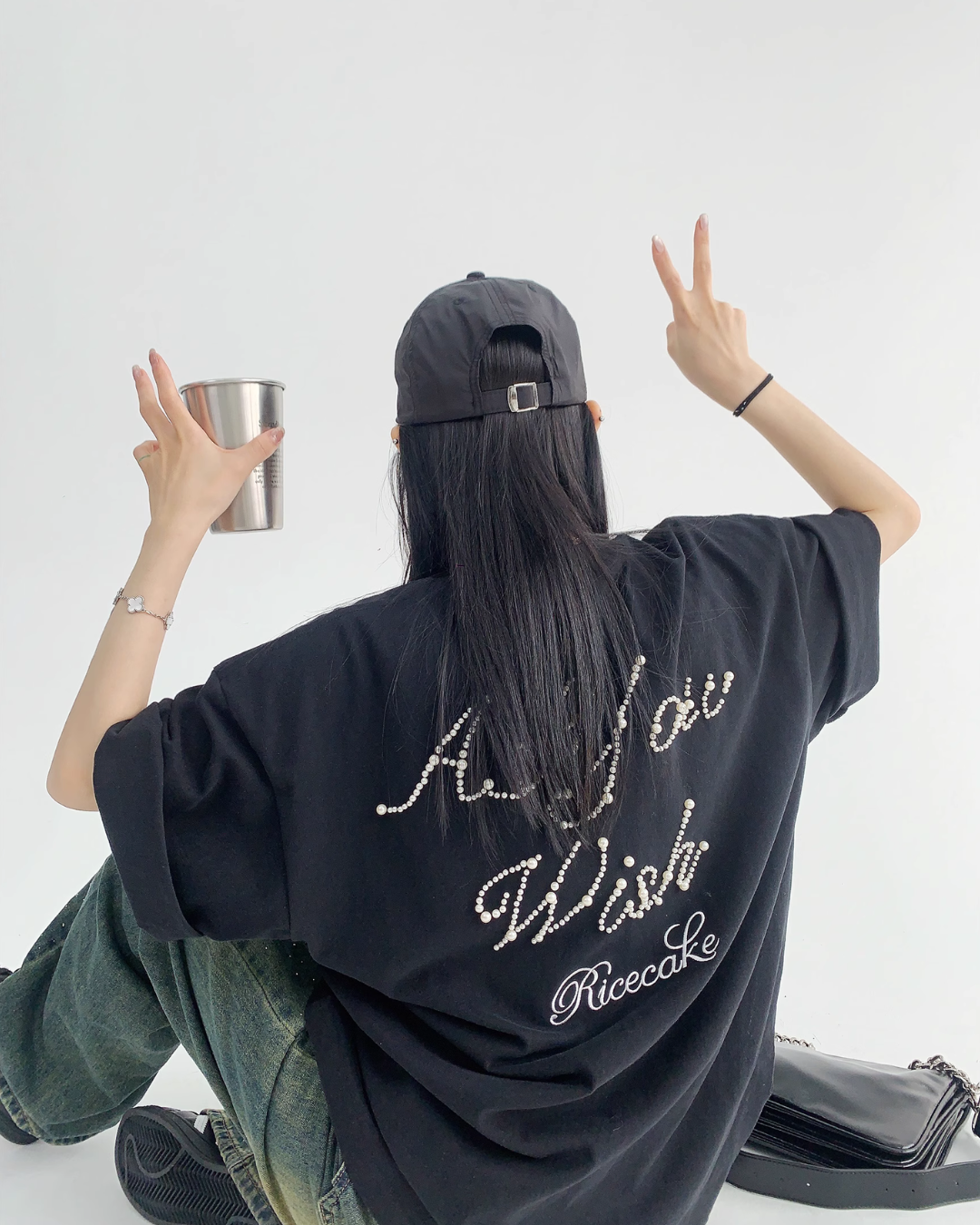 Bijou Logo Embroidered T-Shirt YLS0221