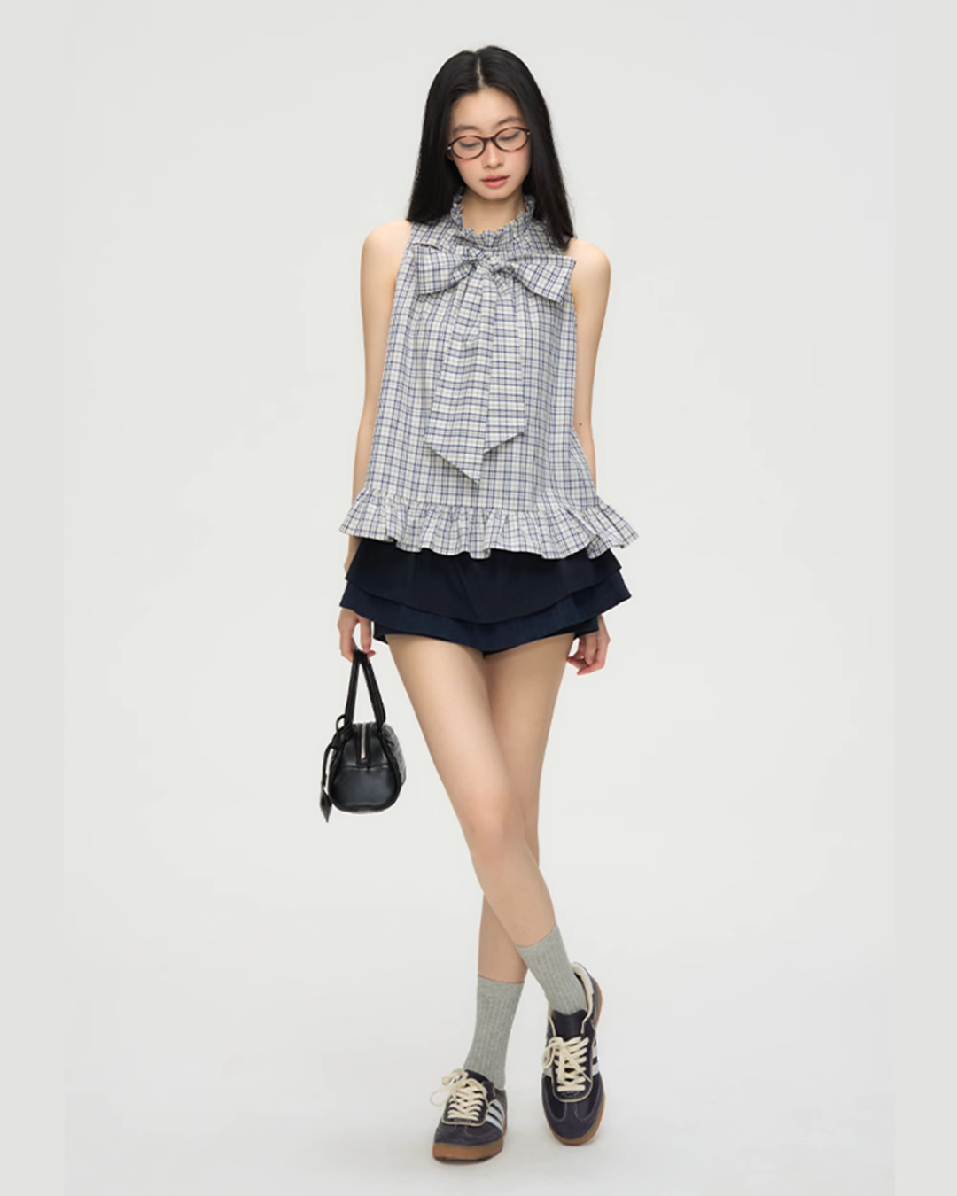 Paid Bow Tie Lace Top PUC0015