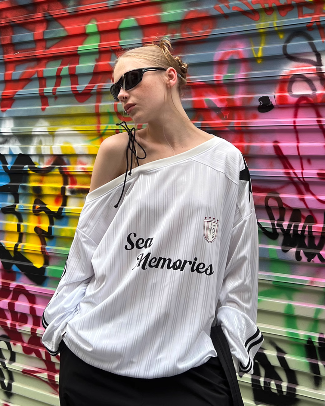 One Shoulder Game Shirt EZK0072