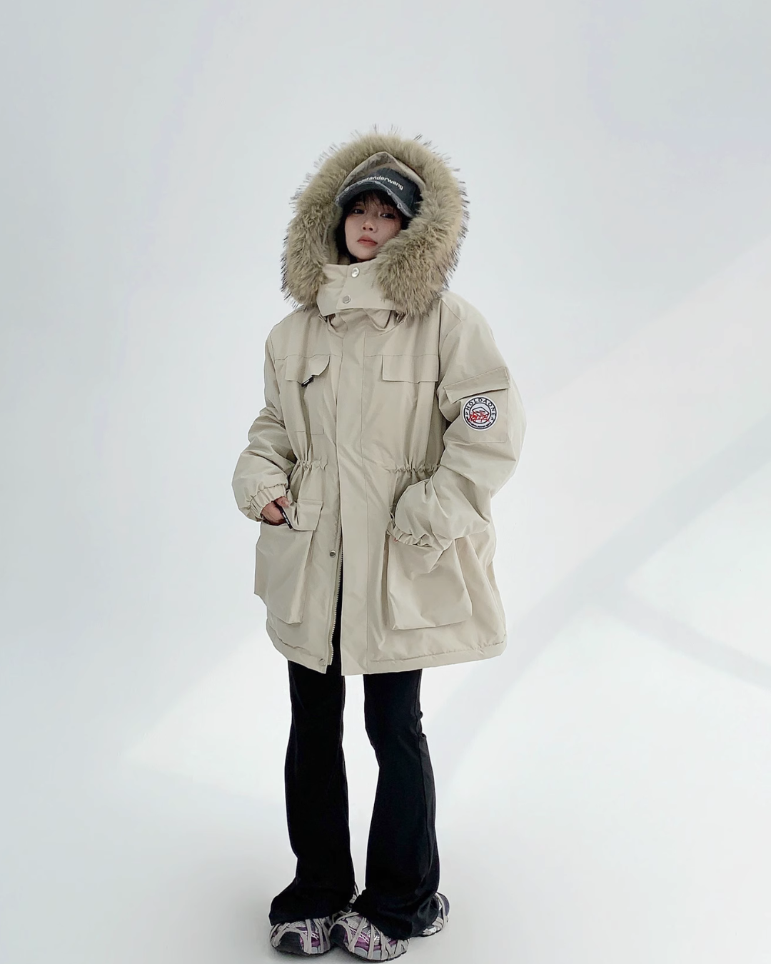 Fur Hood Mod Coat YLS0691