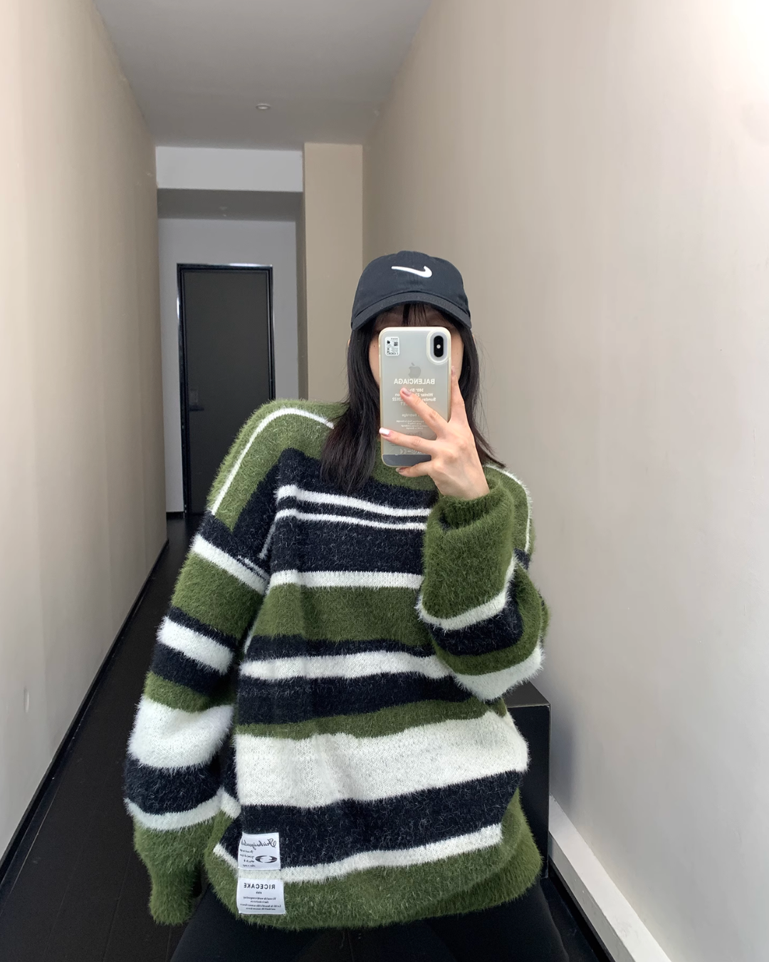 Multi Border Knit Tops YLS0579