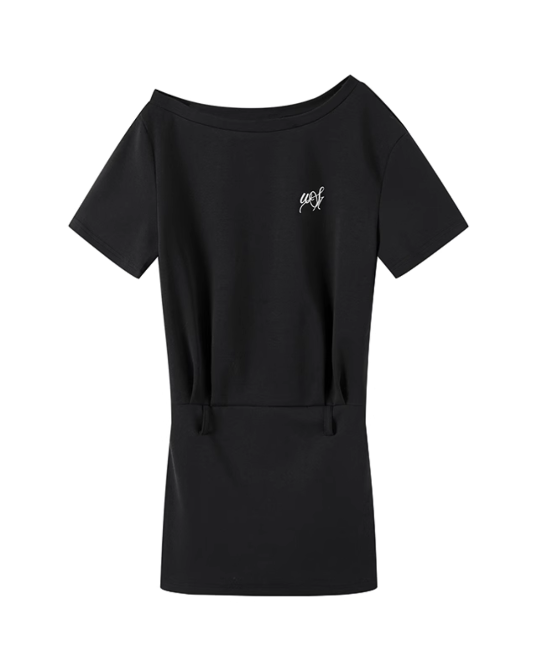 One-Shoulder Mini Dress / Belt WEO0041