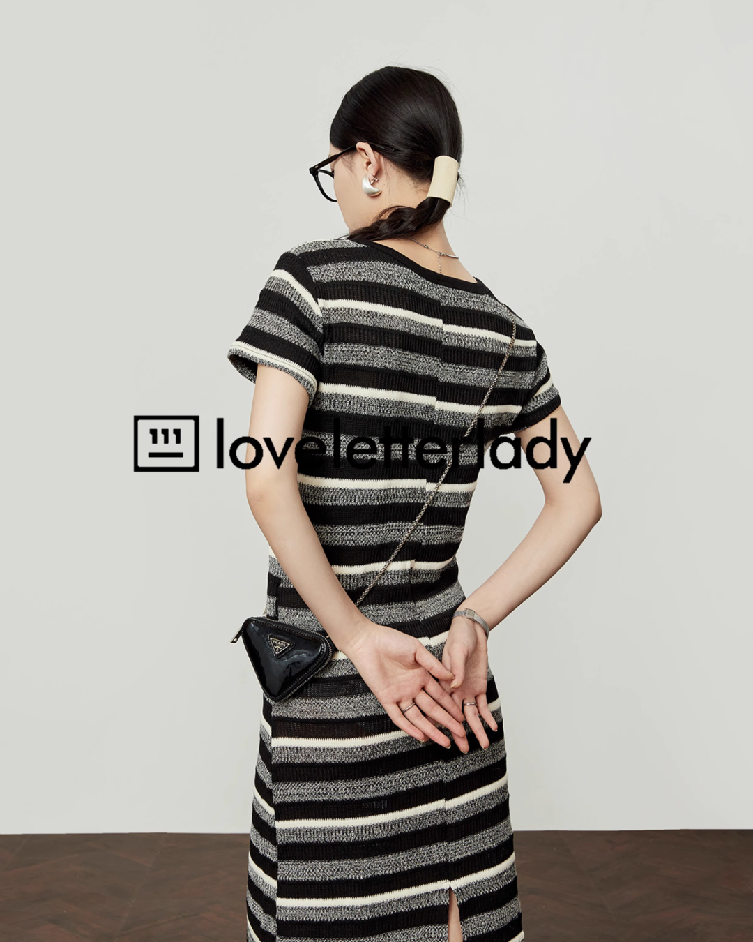 Border Tight Long Dress LLA0422