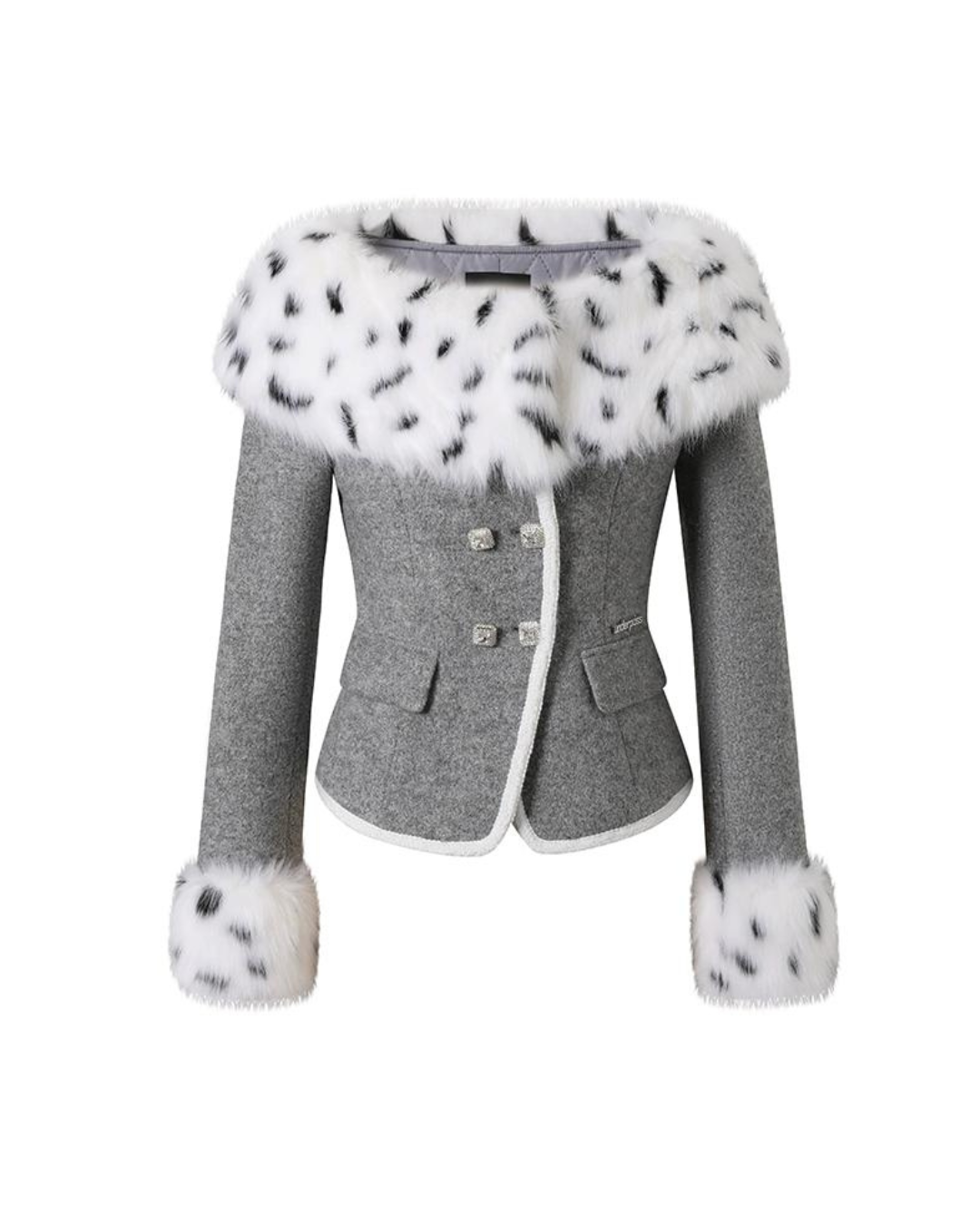 Volume Fur Jacket / Mini Skirt UNP0007