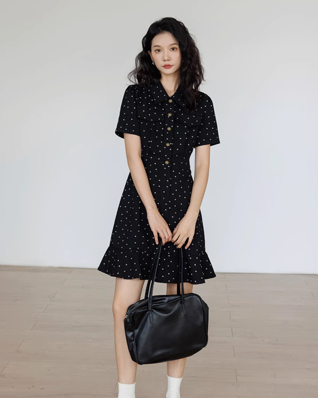 Small Flower Frill Dress VAS0002