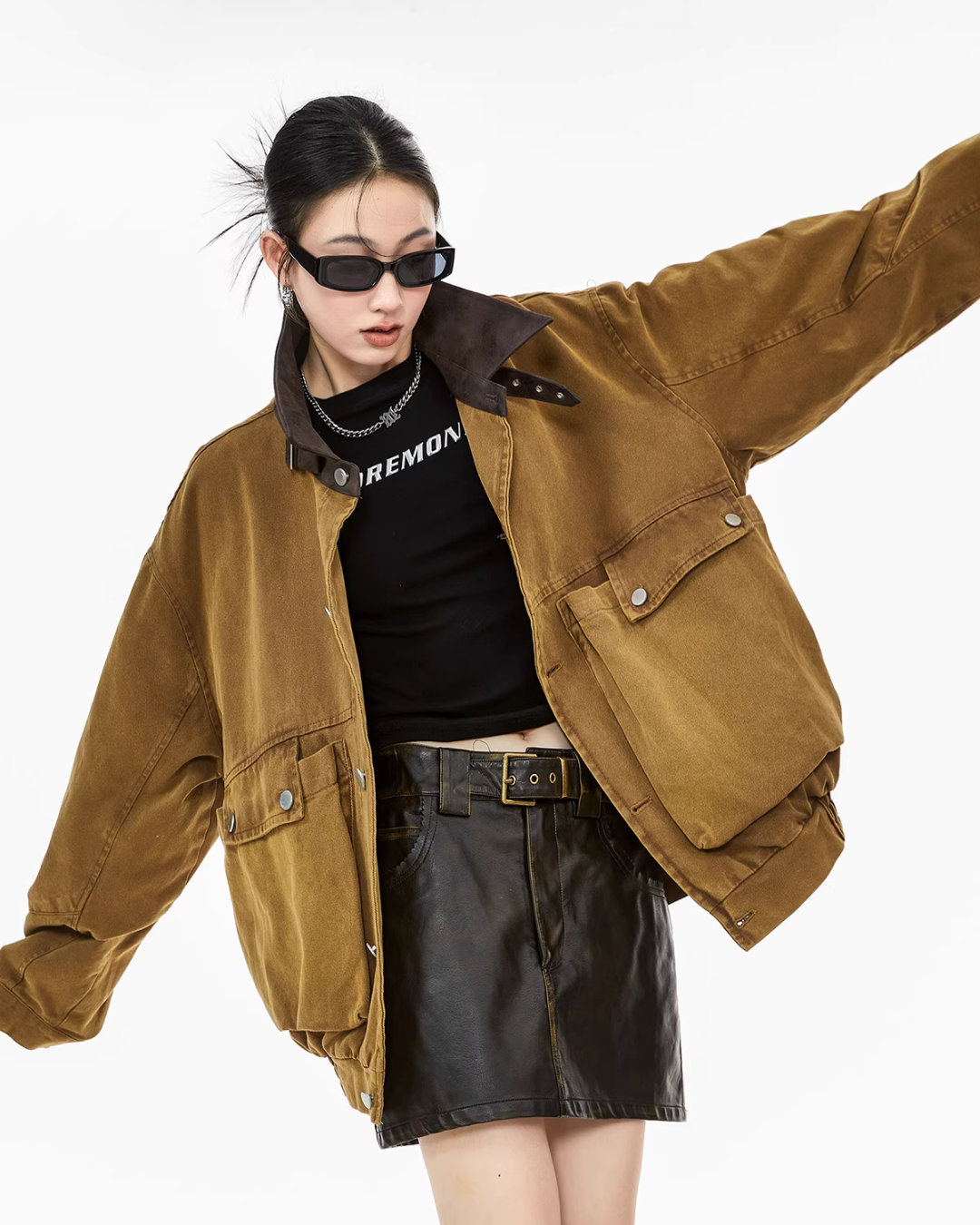 Vintage Pocket Work Jacket ICM0072