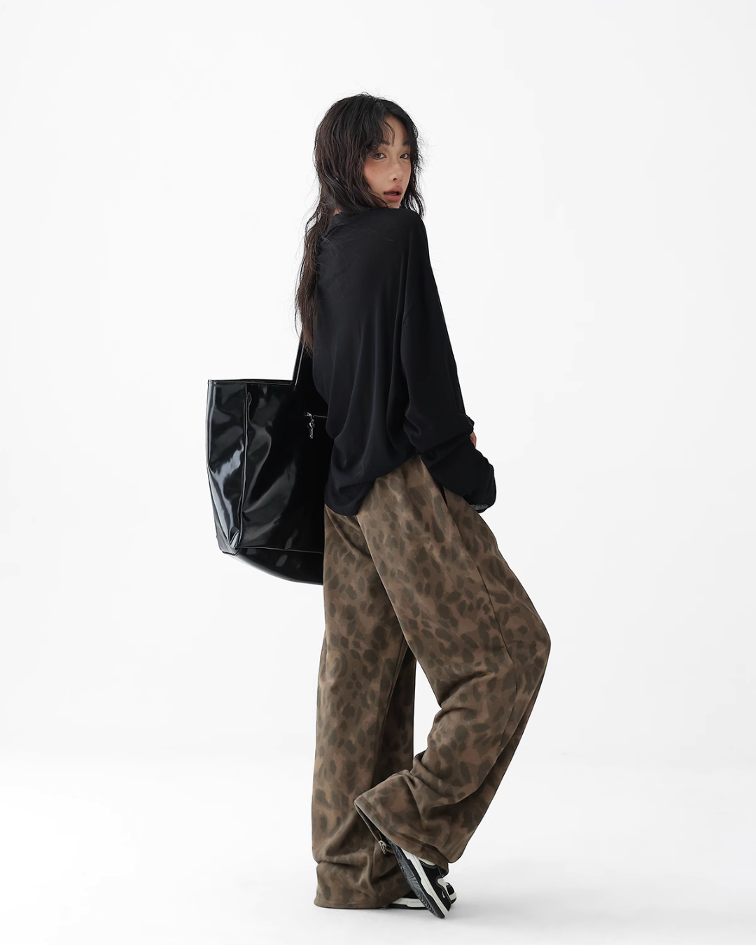 Leopard Print Loose Sweatpants ACS0260