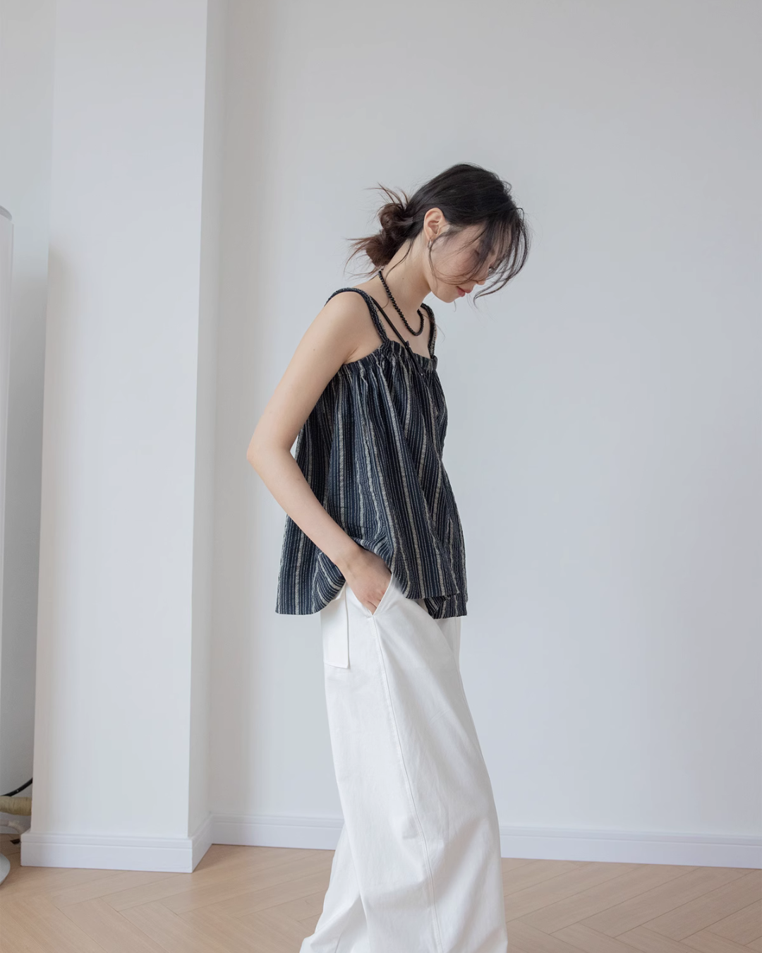 Retro Striped Camisole VNS0007