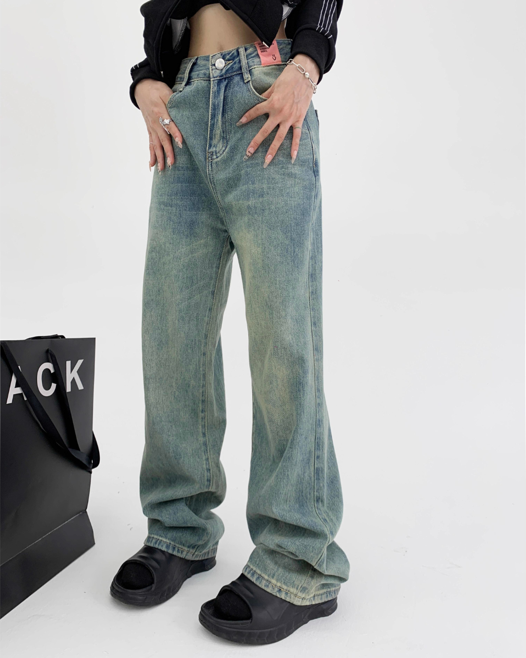 Vintage Loose Silhouette Denim YLS0406