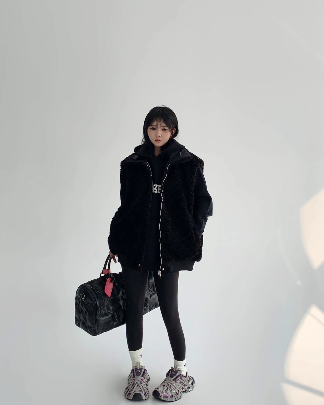 High Neck Fur Vest YLS0556