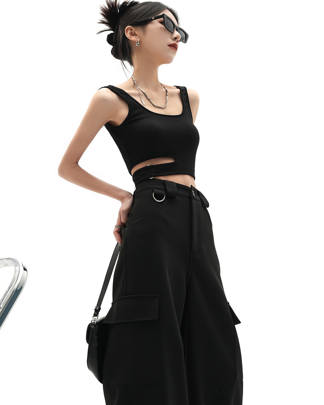 Suspenders Slim Fit Top SRS0007