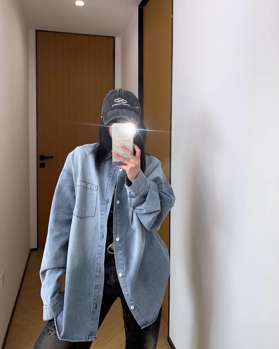 Retro Loose Denim Shirt YLS0826