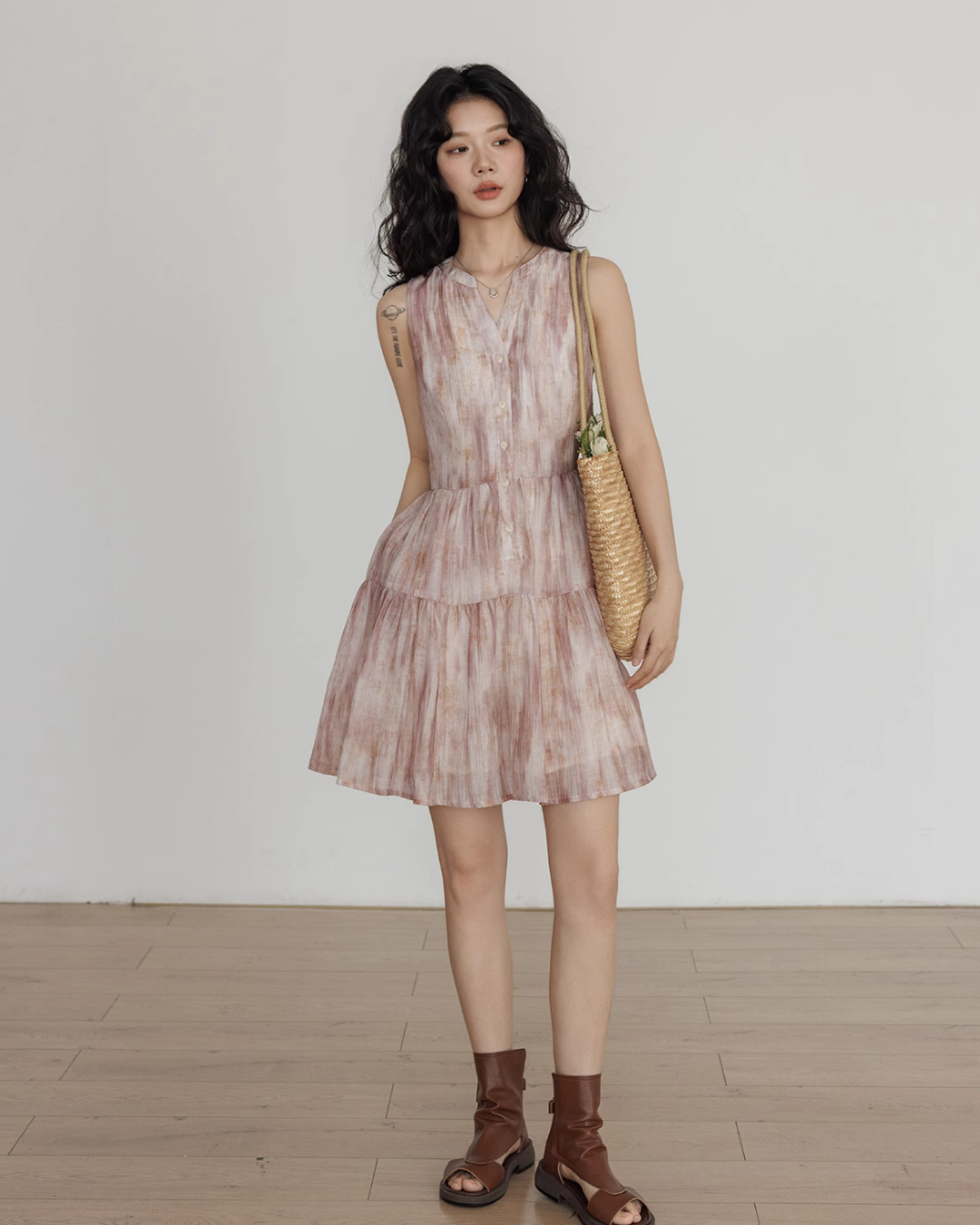 Frill Cami Dress VAS0028