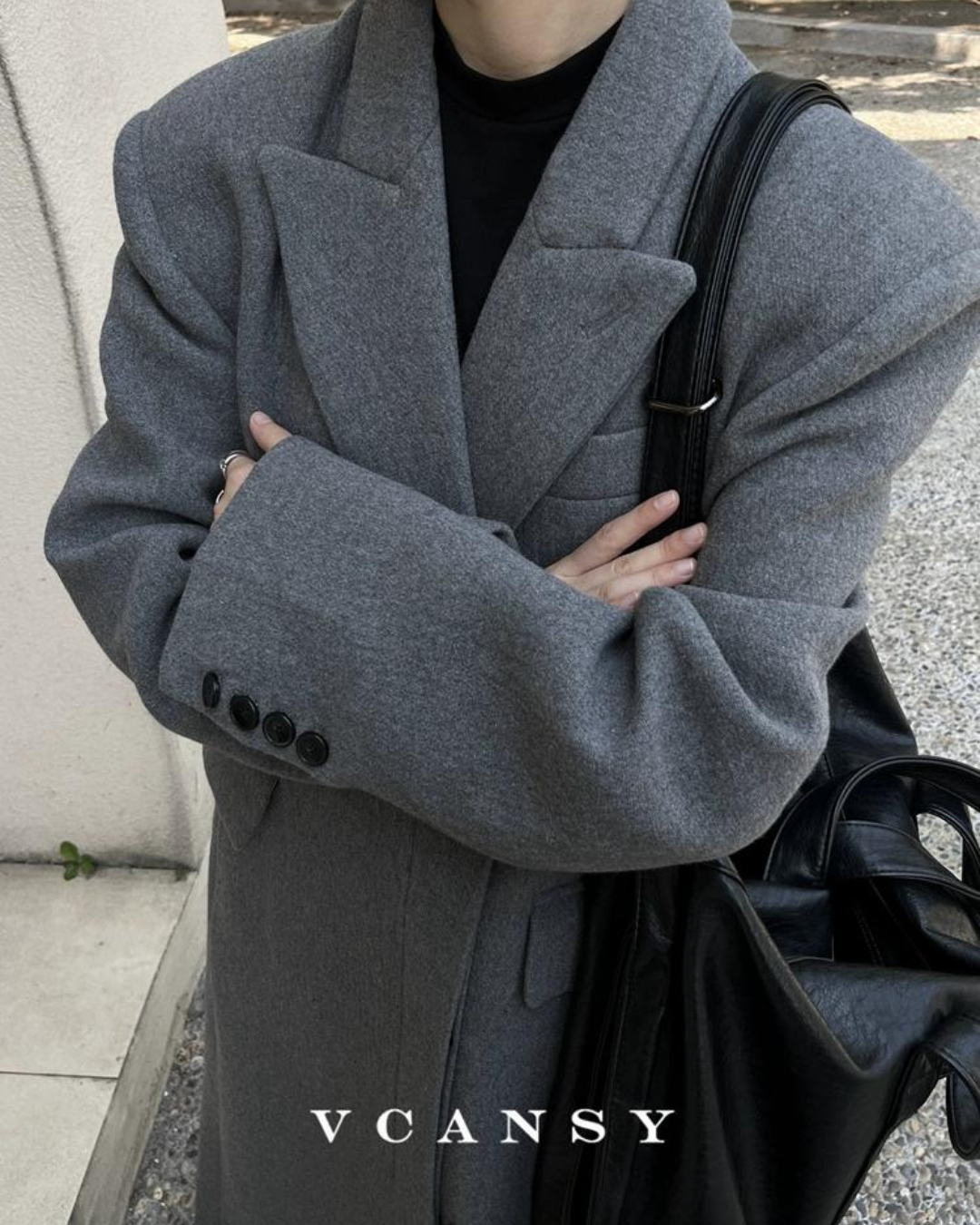 Formal Wool Long Coat VCY0030