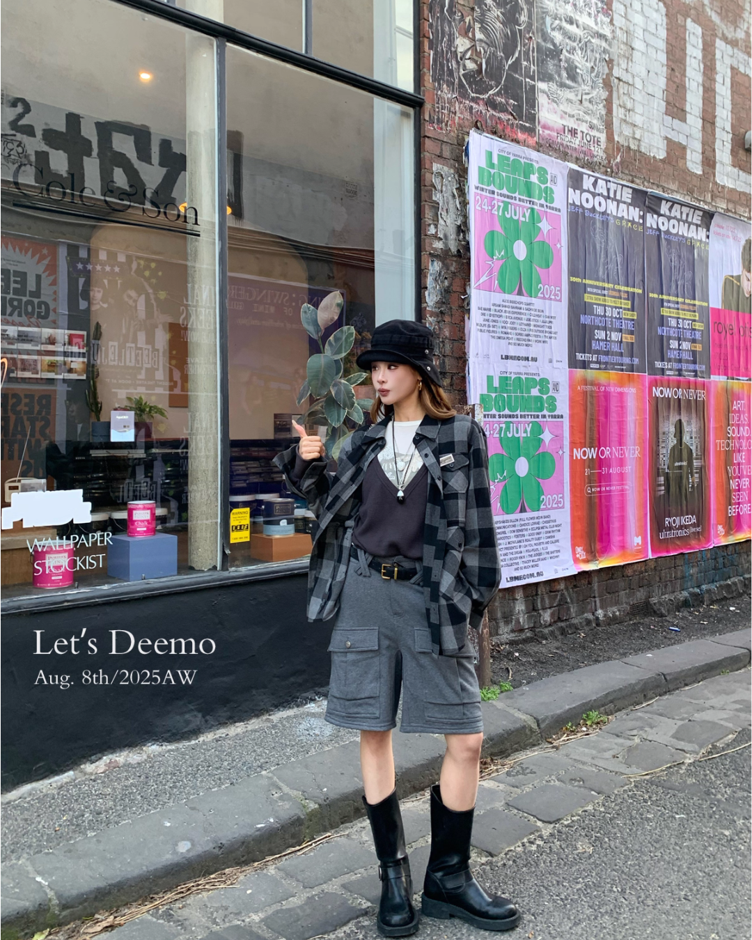 Double Pocket Half Pants DEM0016