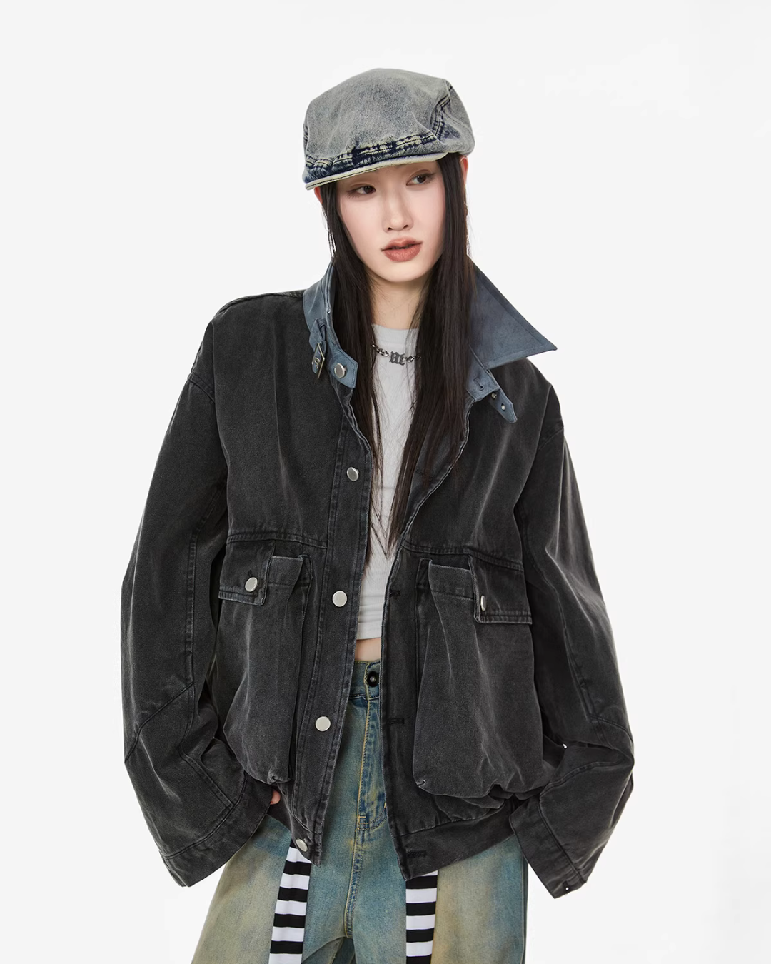 Vintage Pocket Work Jacket ICM0072