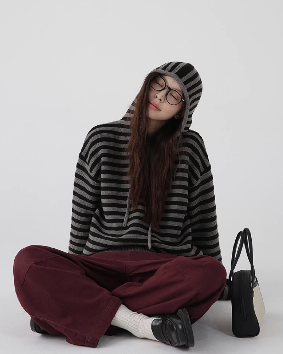 Border Sweatshirt Hoodie LCL0004