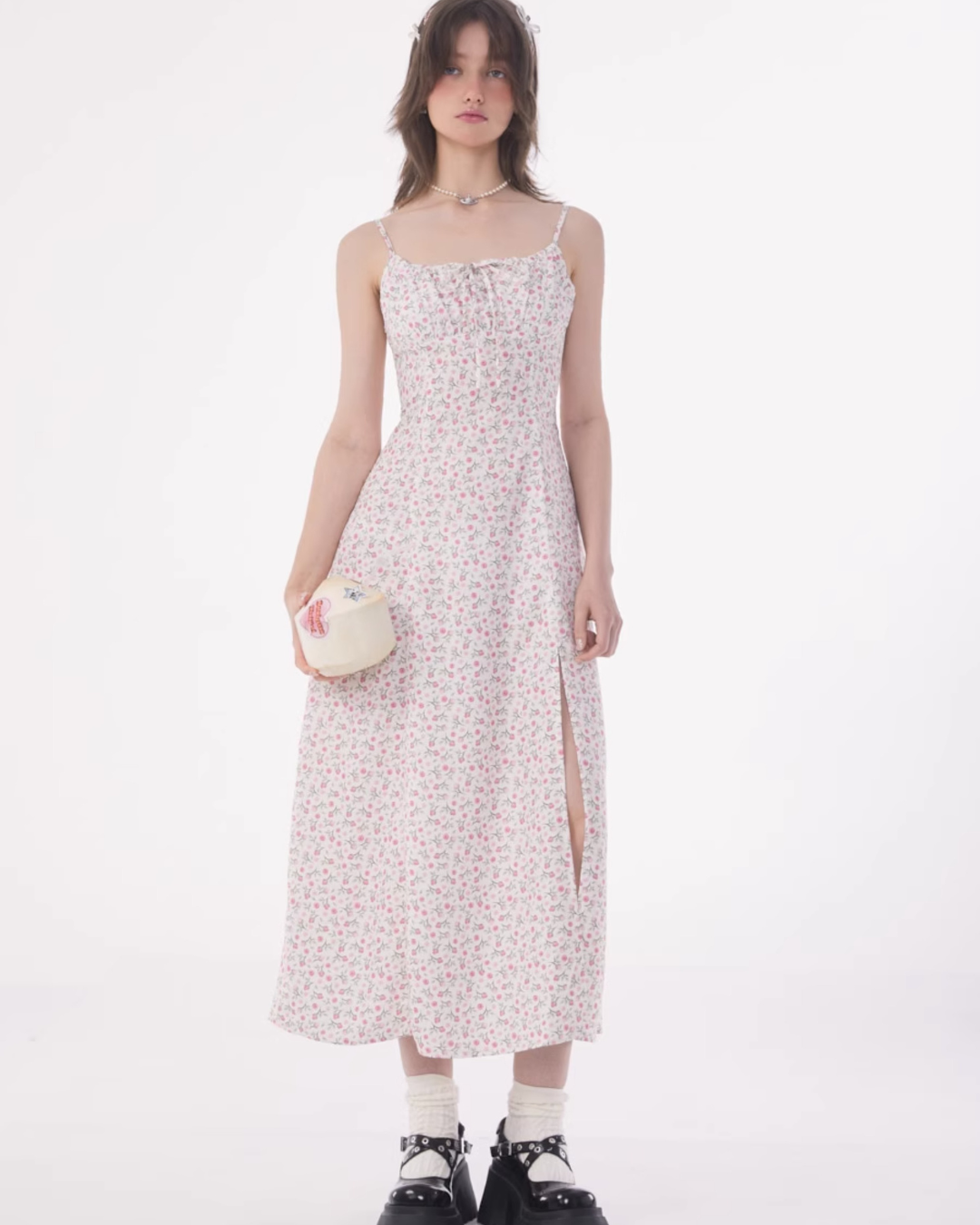 Retro Plaid Camisole Dress ZZF0199