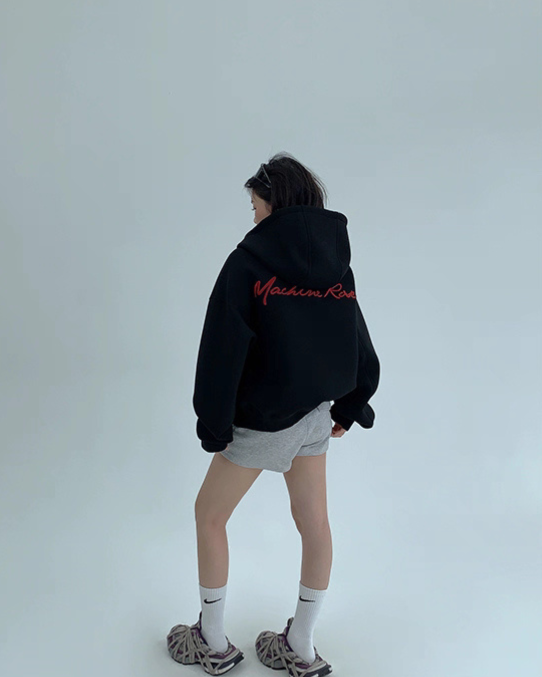 Back Logo Sweat Hood Jacket YLS0908