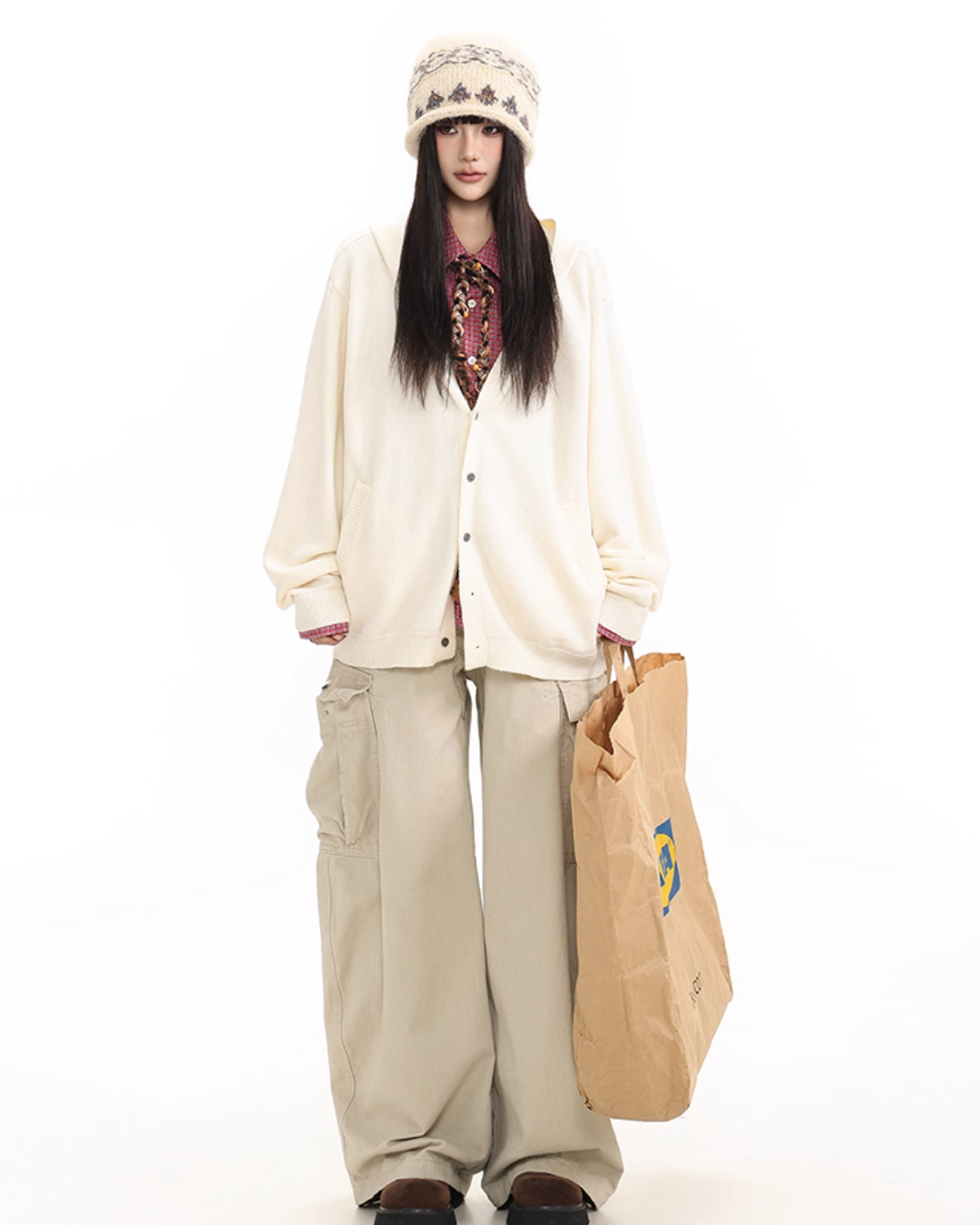 Two-Piece Knitted Cardigan FEC0006