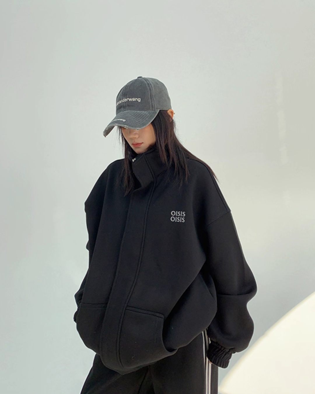 Sideline Stand Neck Jacket / Loose Pants YLS0963