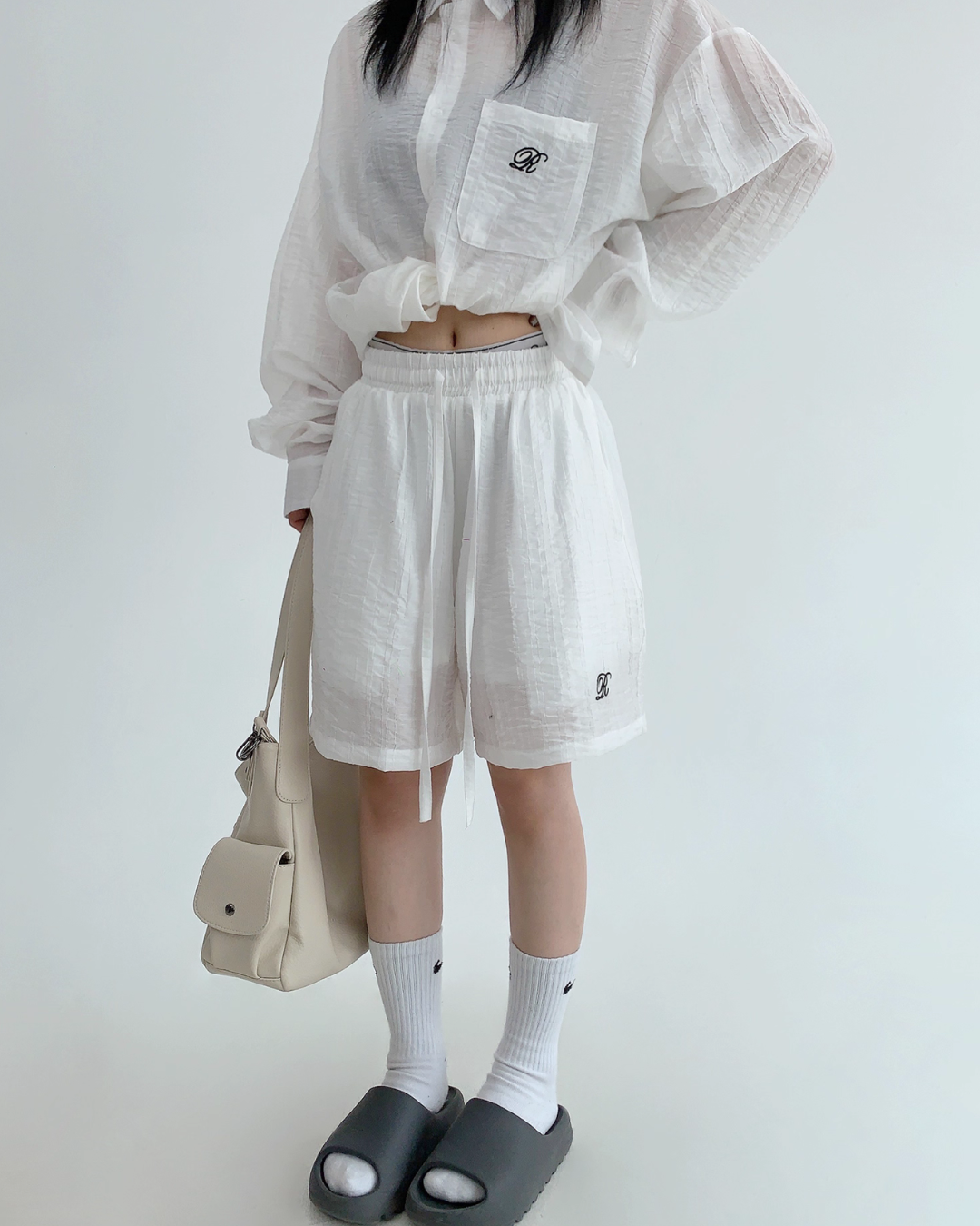 Relax Long Sleeve Shirt / Shorts YLS0882