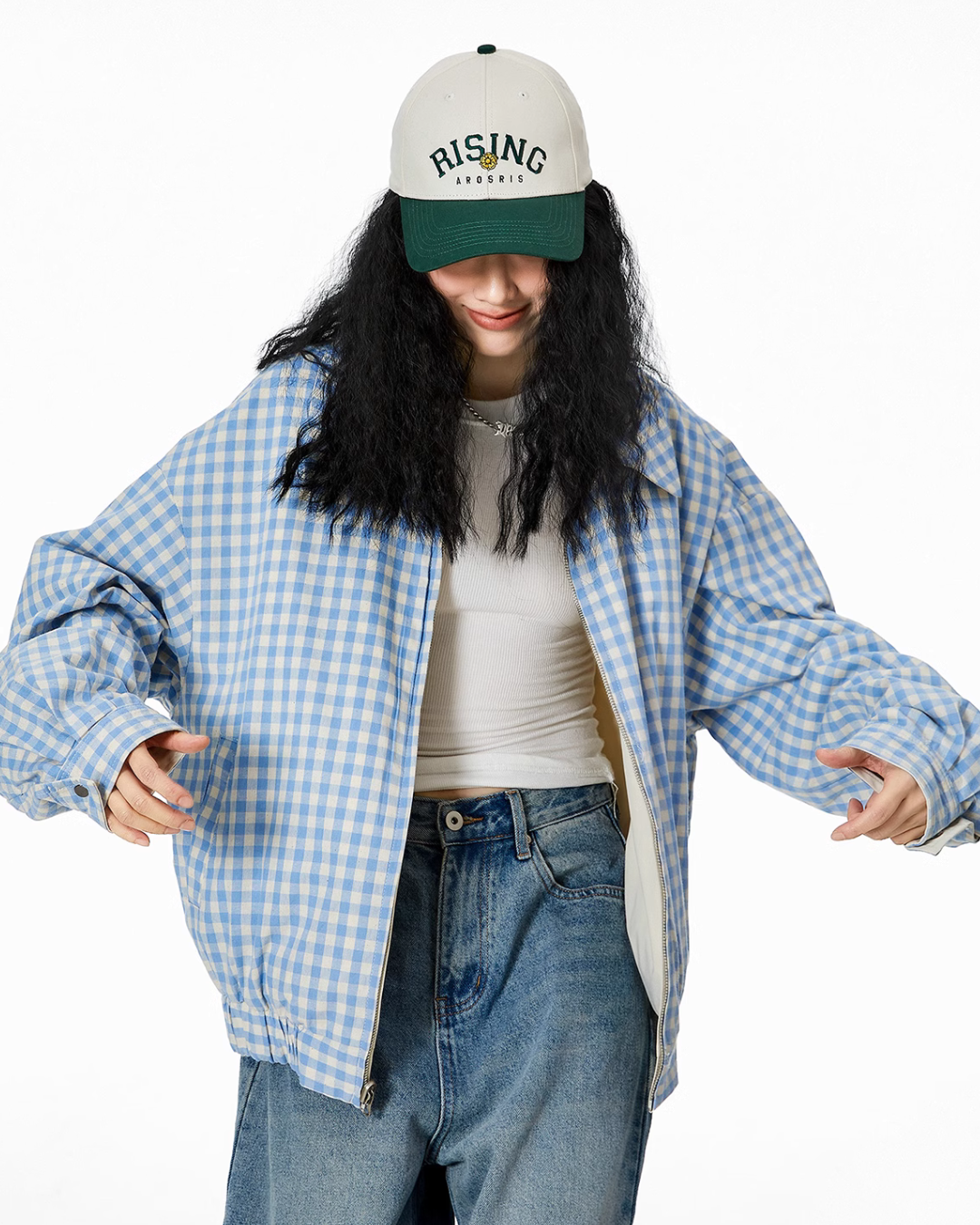 Reversible Plaid Jacket ICM0067