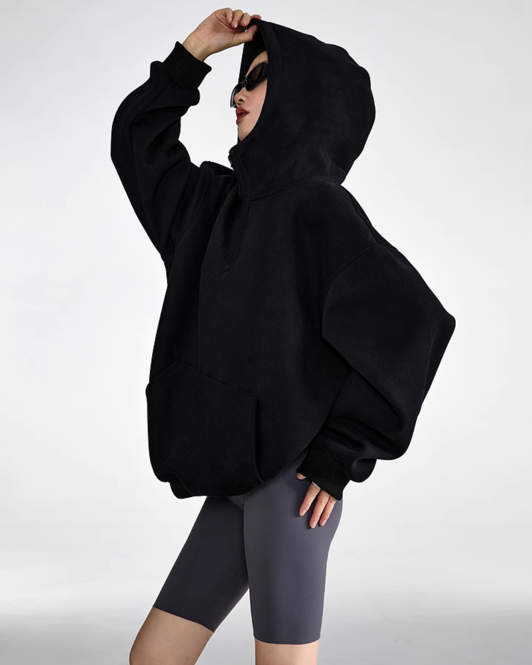 Half Zip Sweat Tops ICM0059