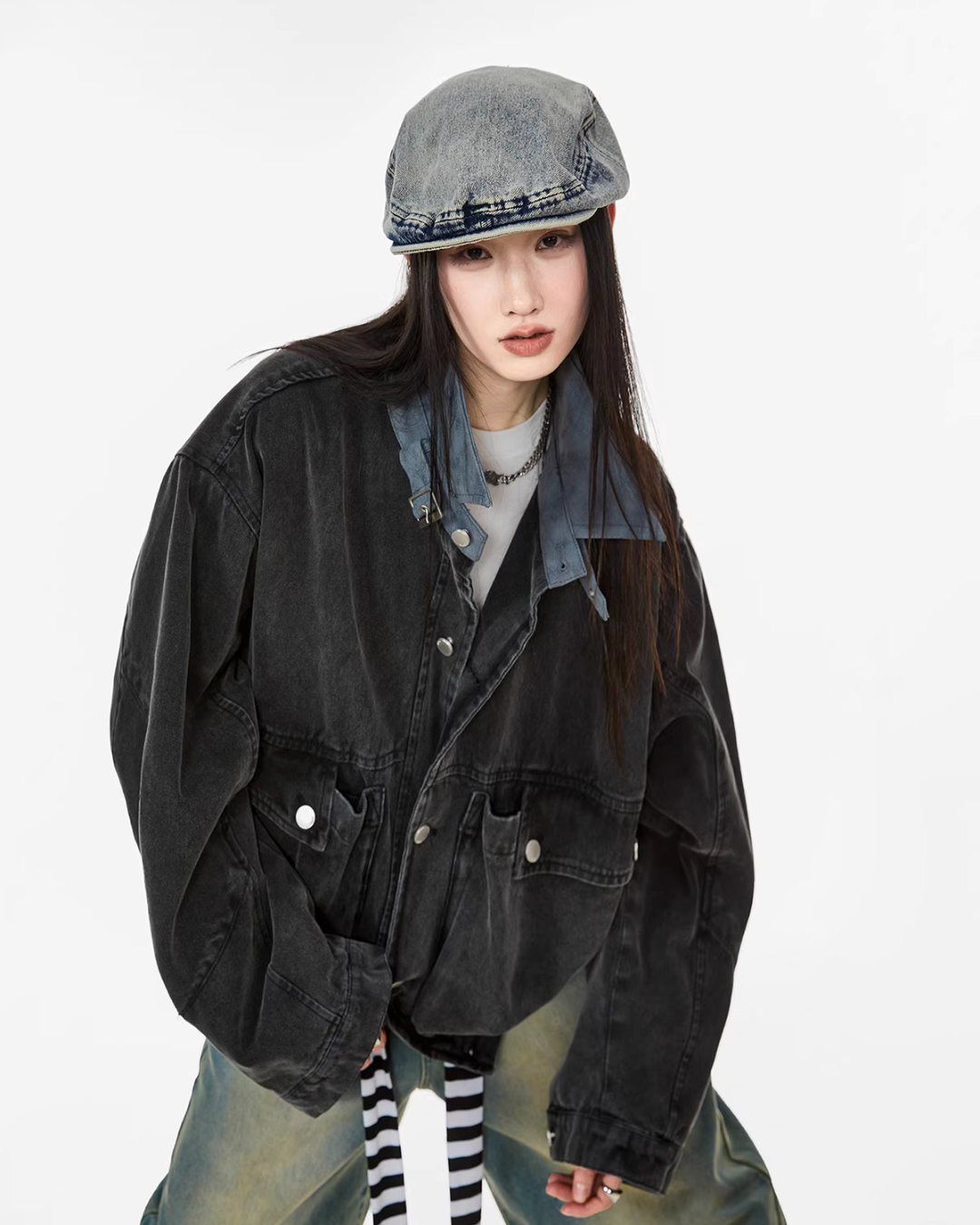 Vintage Pocket Work Jacket ICM0072