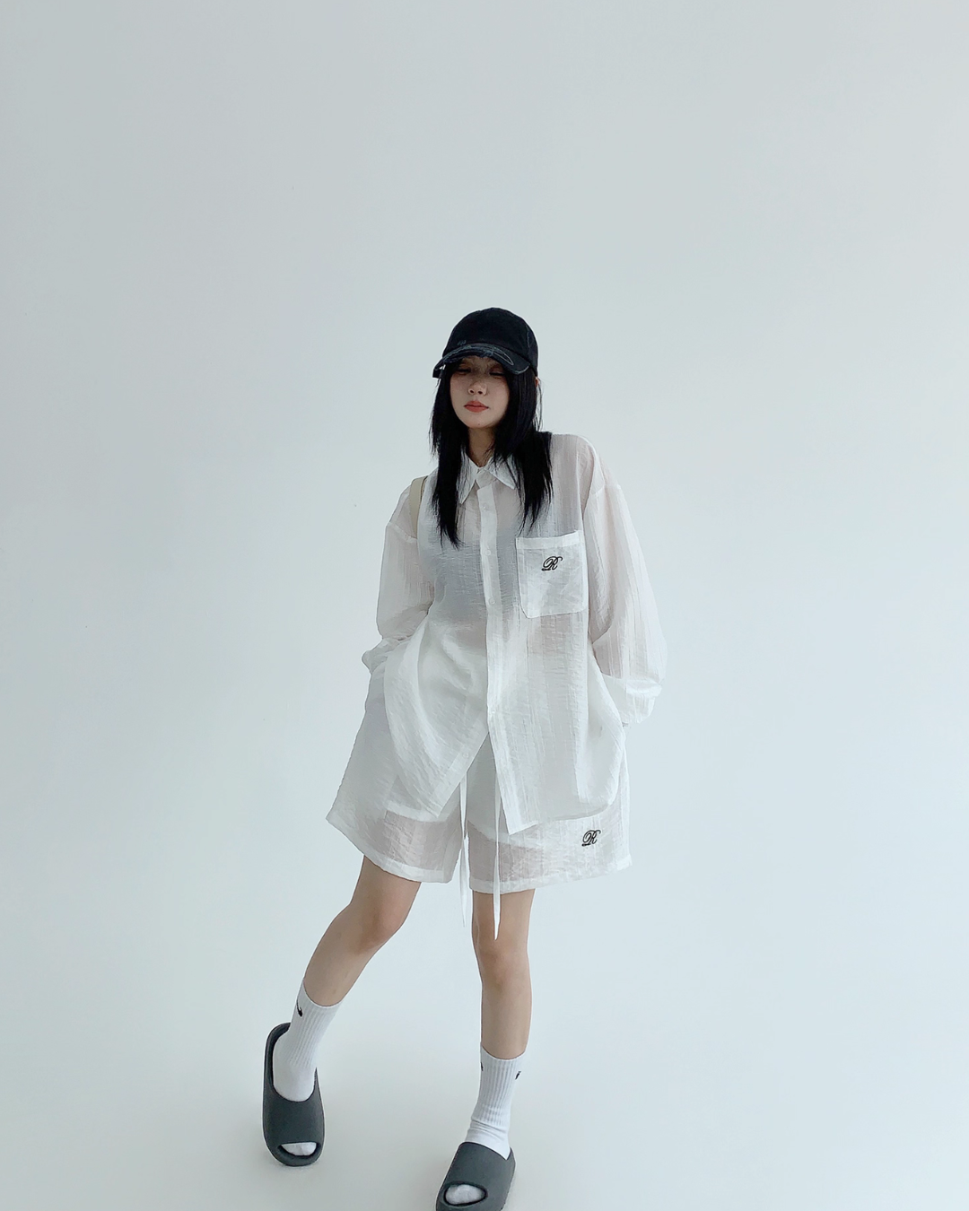 Relax Long Sleeve Shirt / Shorts YLS0882