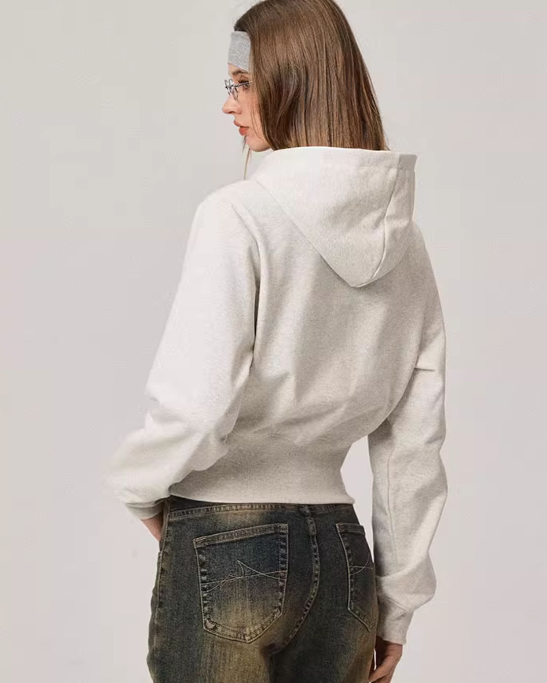 Double Zip Compact Hoodie MDB0005