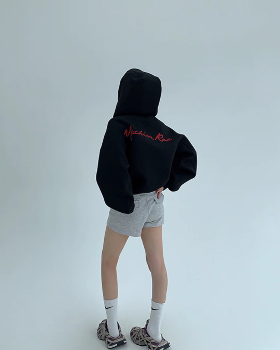 Back Logo Sweat Hood Jacket YLS0908