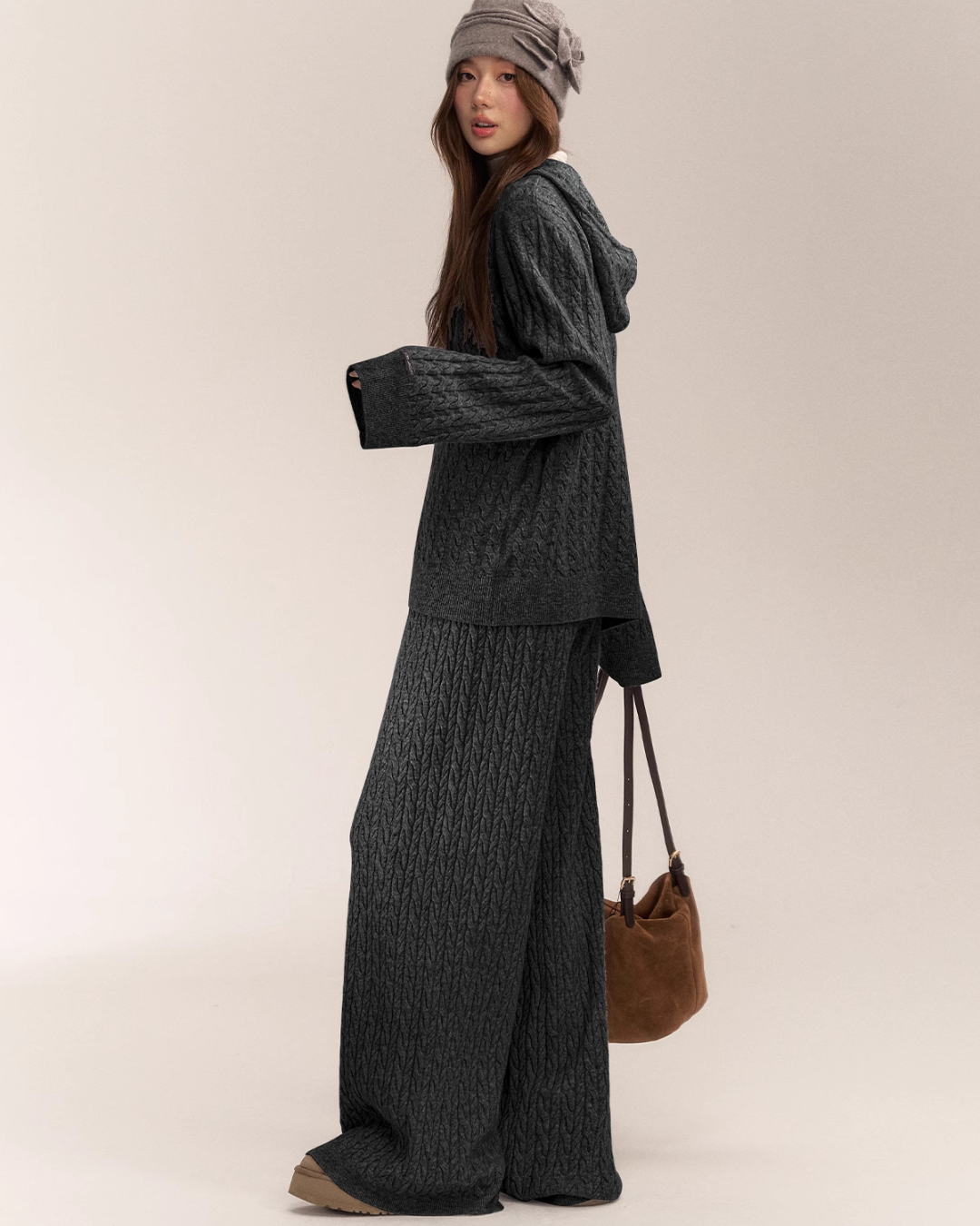 Cable Knit Hoodie / Cable Knit Pants ASG0008