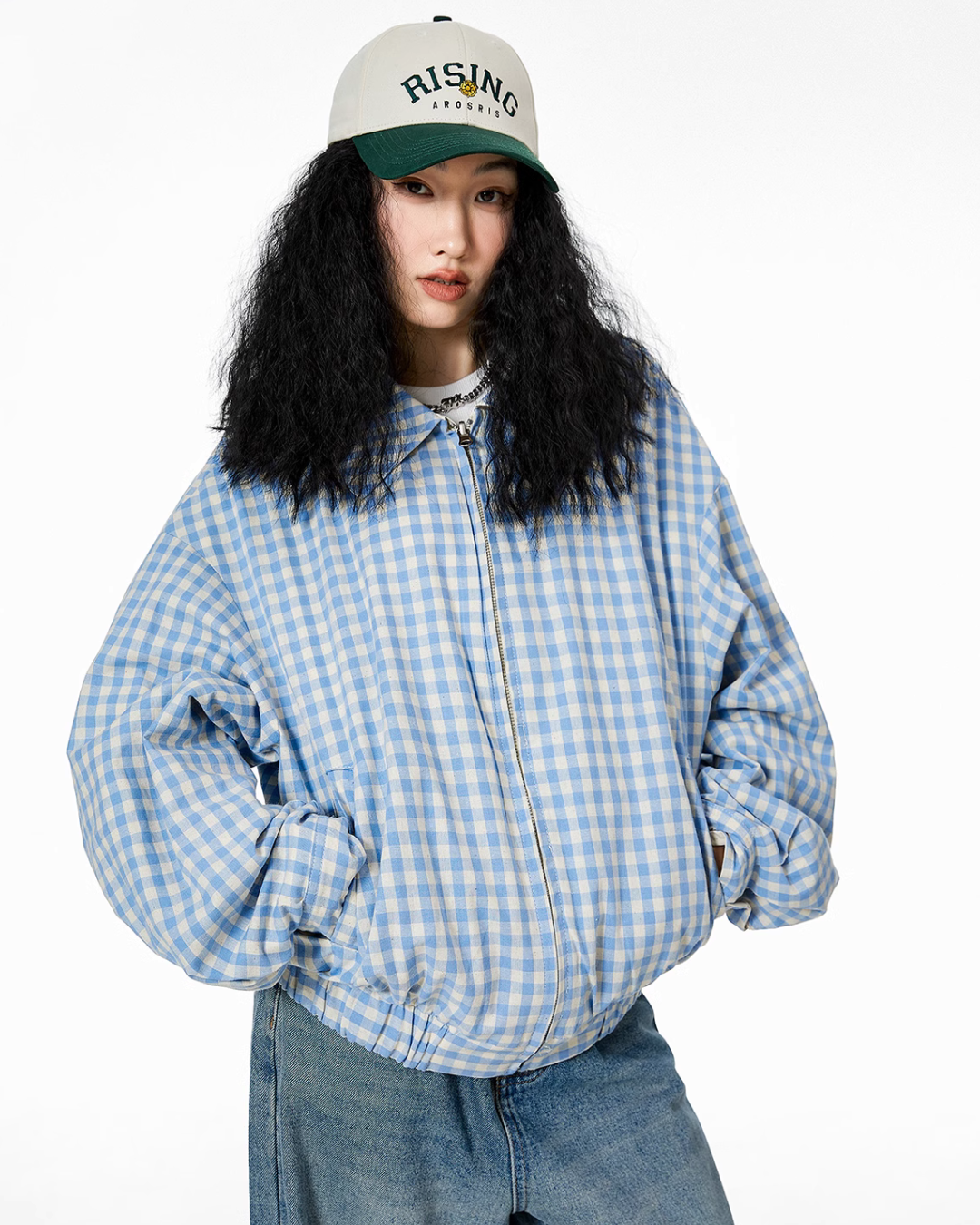 Reversible Plaid Jacket ICM0067
