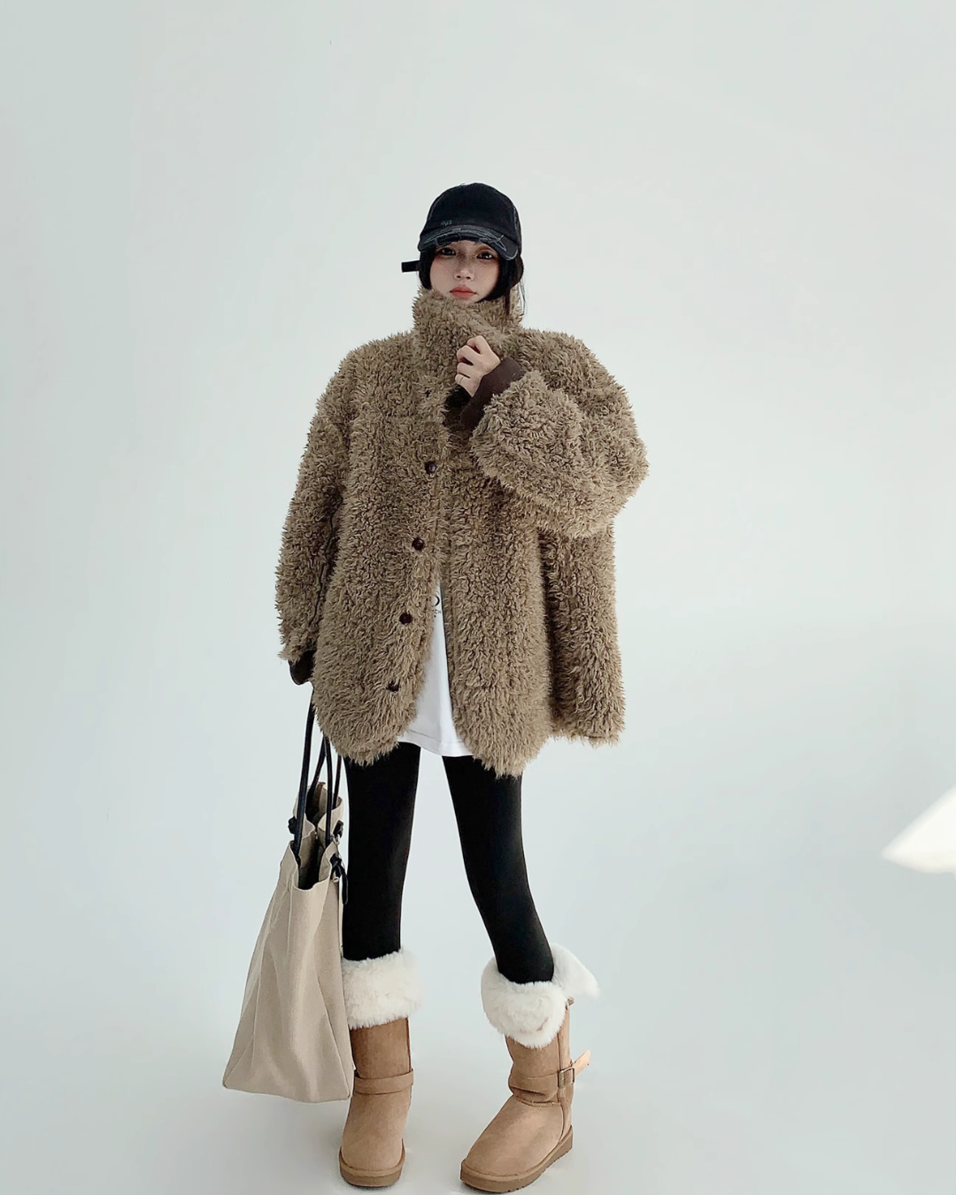 Maillard Fur Mouton Jacket YLS0686