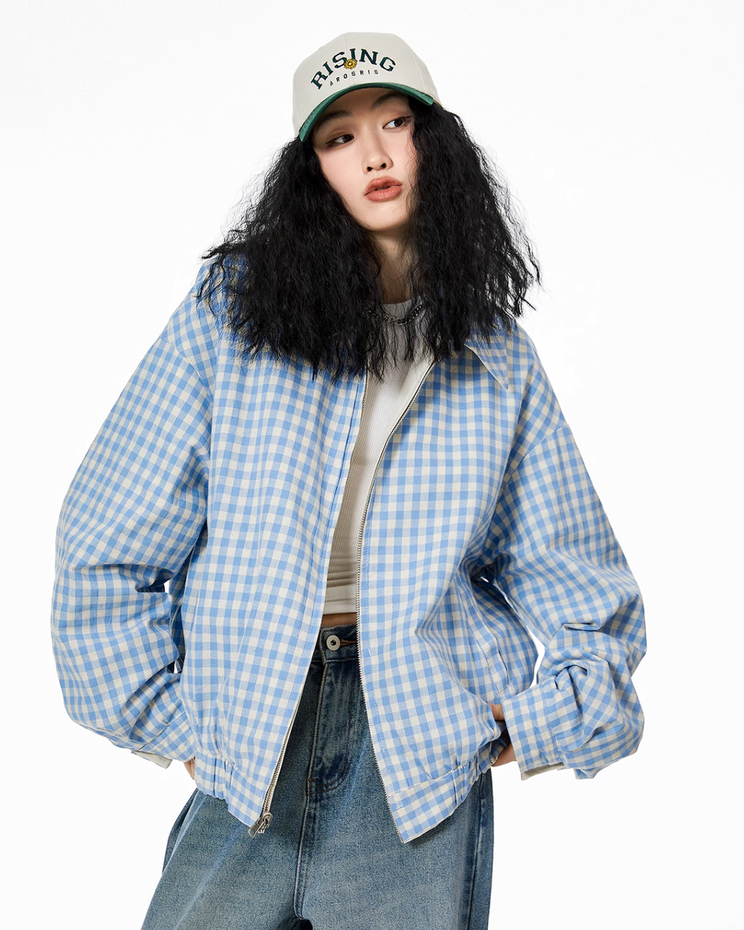 Reversible Plaid Jacket ICM0067