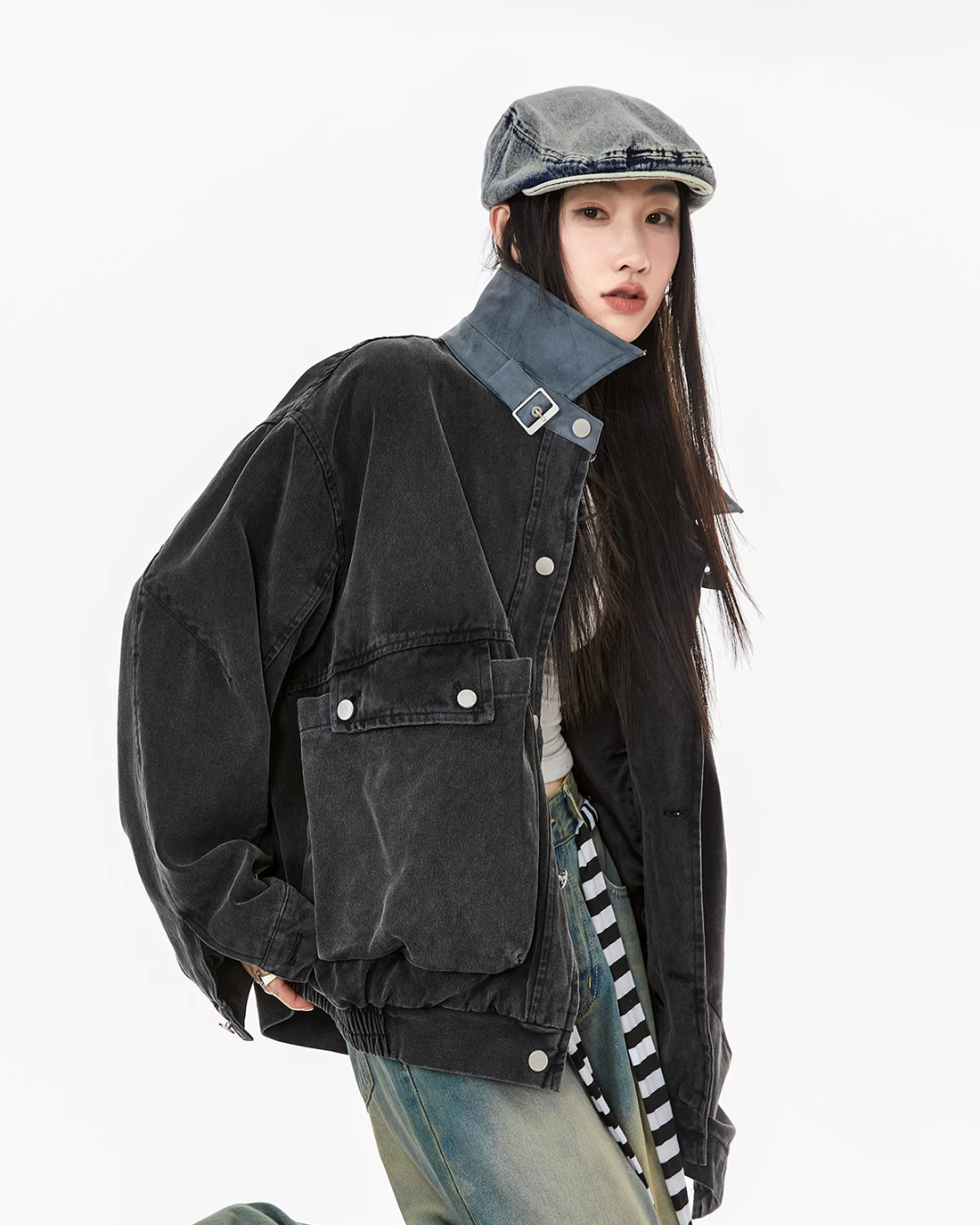 Vintage Pocket Work Jacket ICM0072