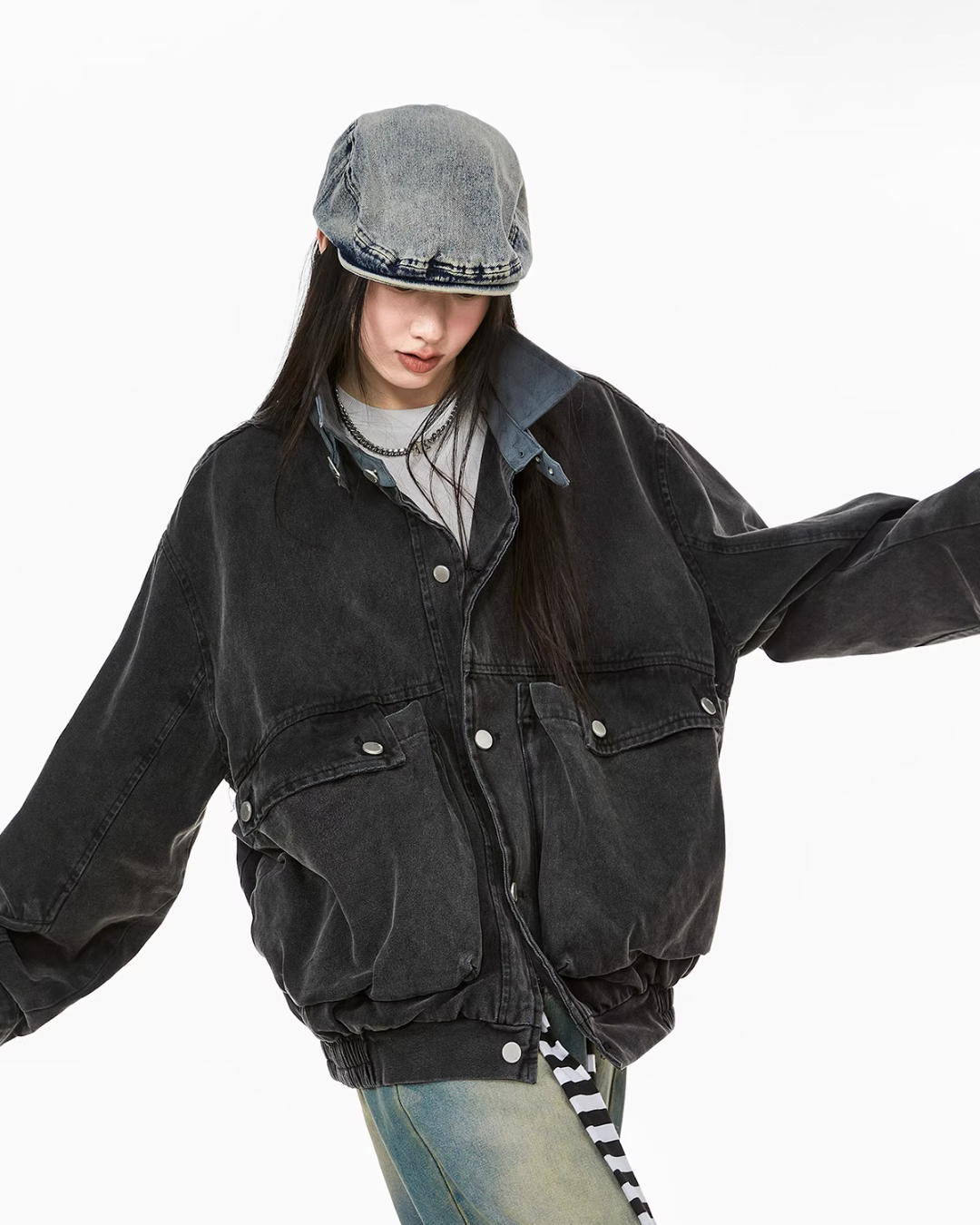 Vintage Pocket Work Jacket ICM0072
