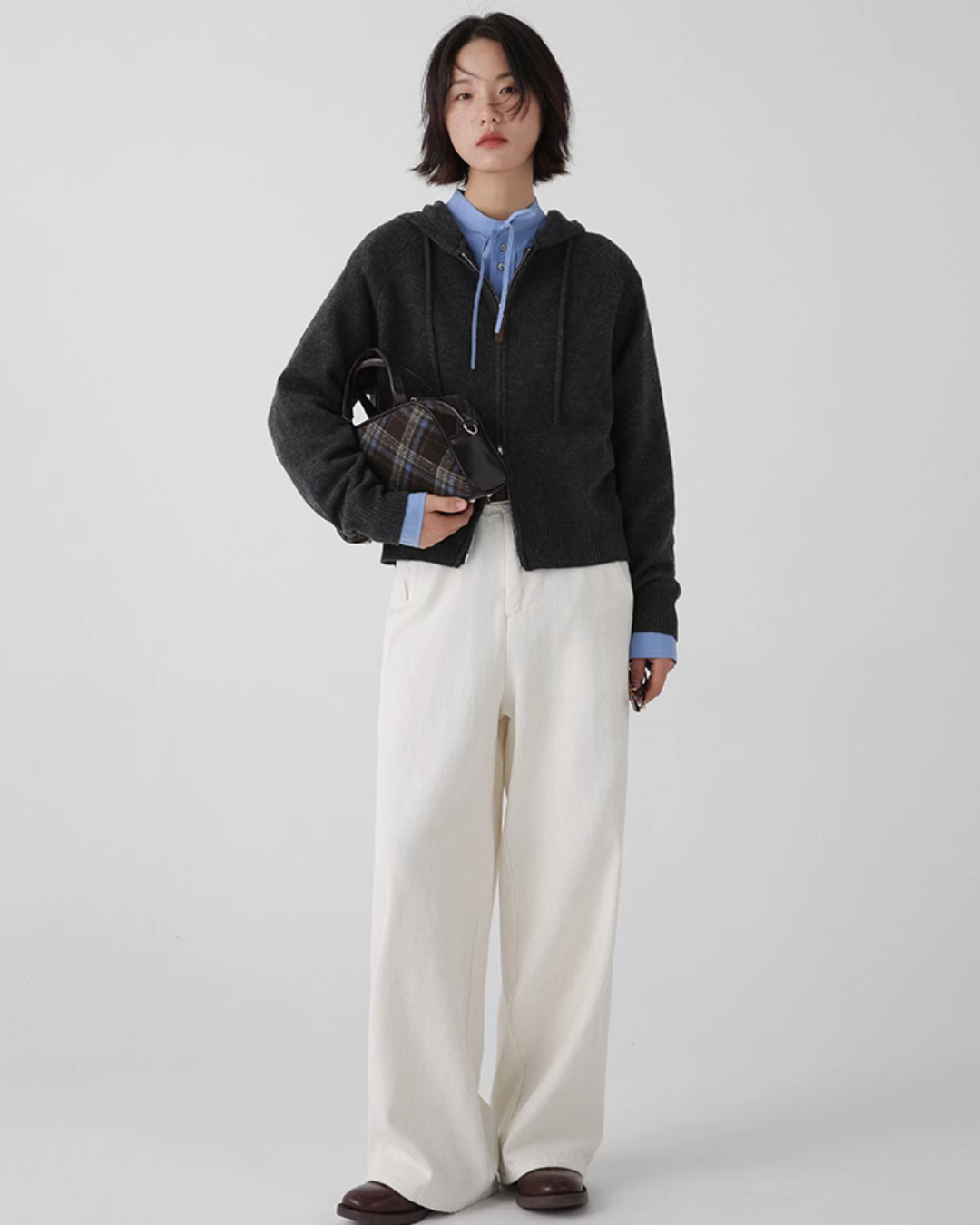 Wool Double Zip Knit LCL0008