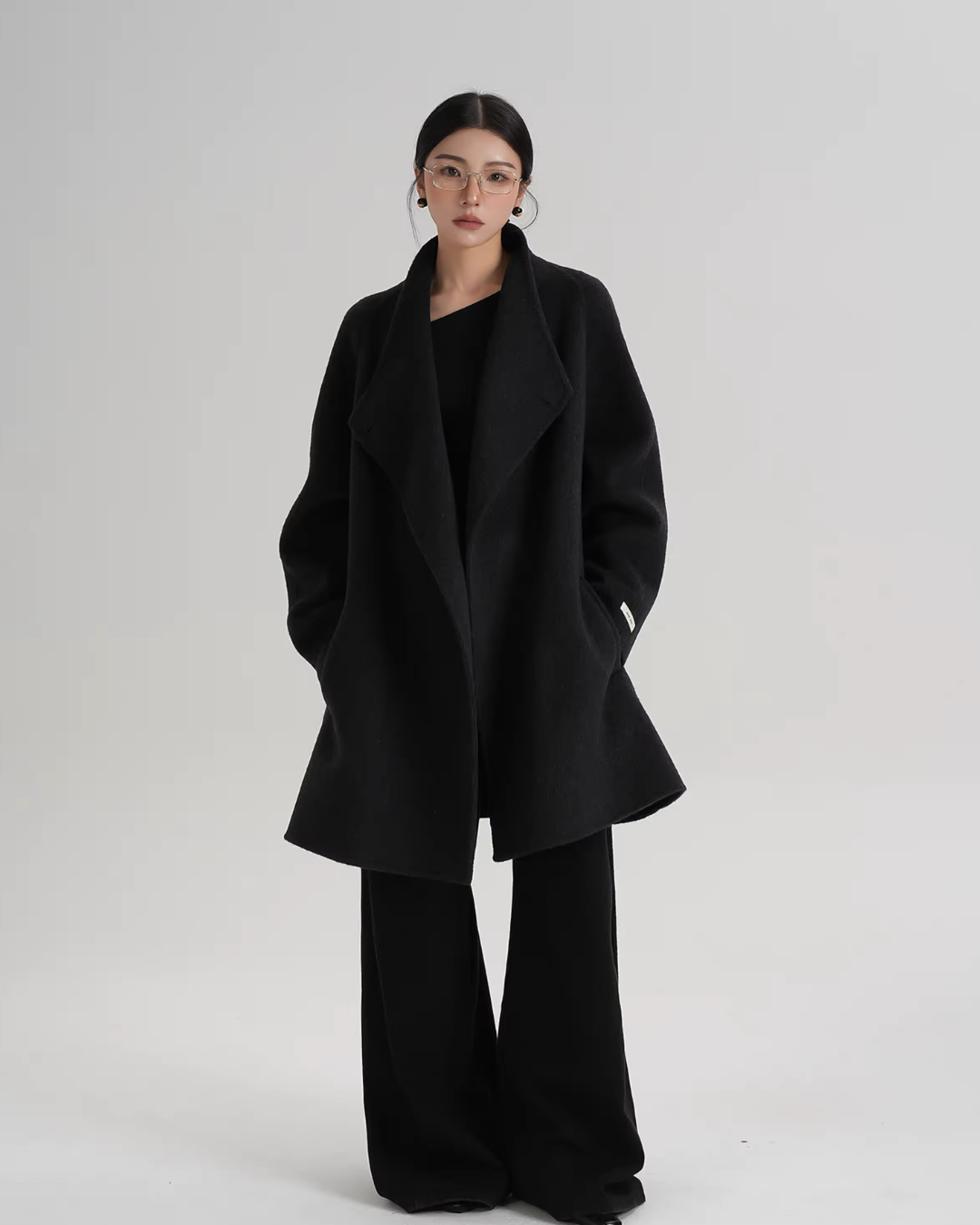 Collar Wool Coat SRS0352