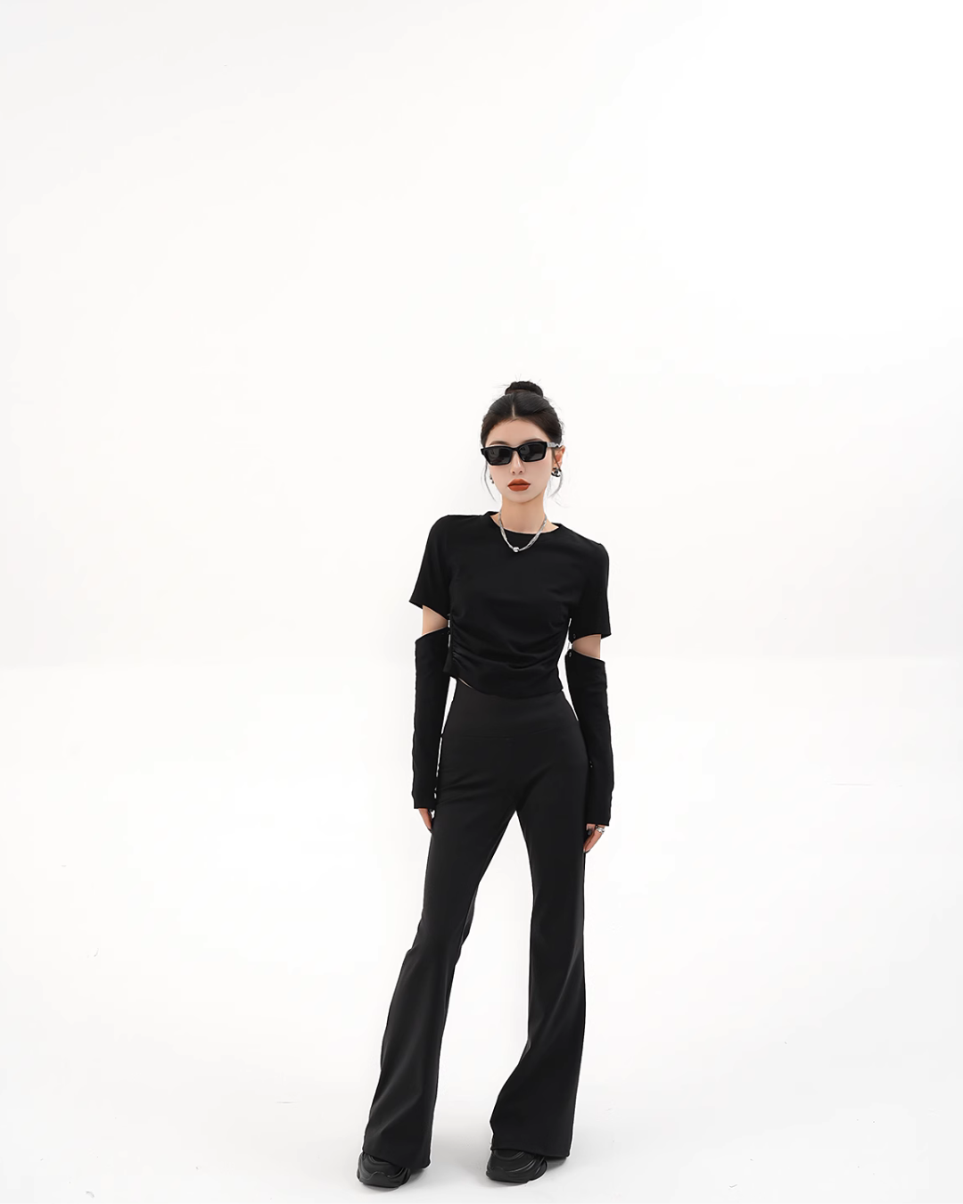 Stretch Flare Pants SRS0281