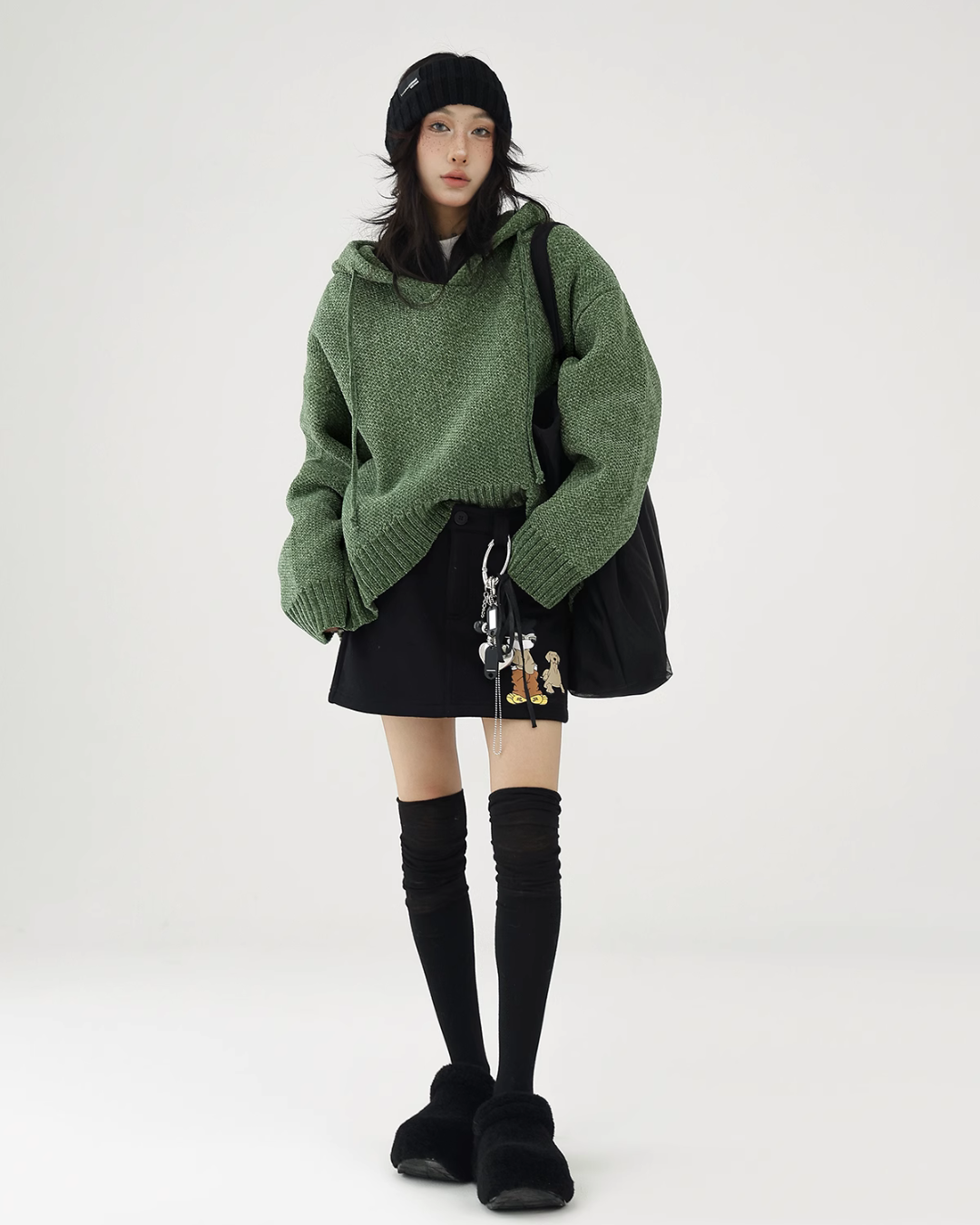 Pullover Knit Hoodie ACS0205