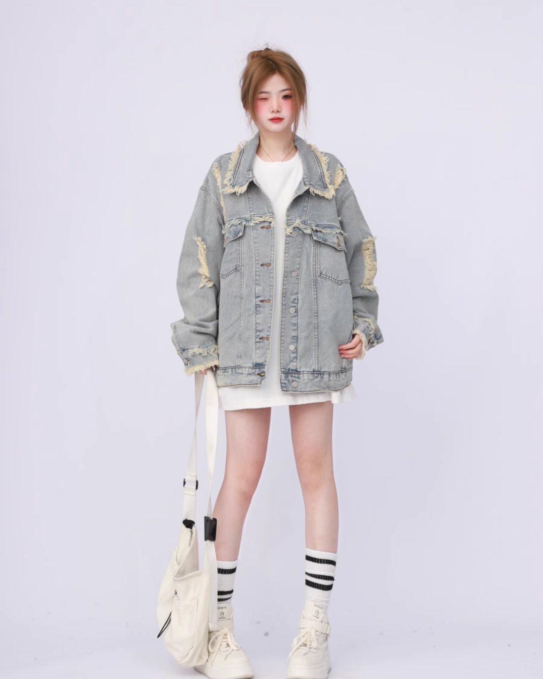 Ash Blue Denim Jacket ANS0002