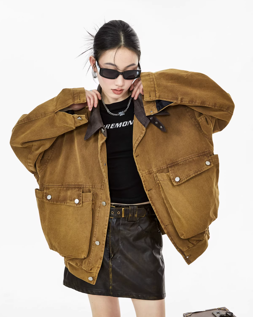 Vintage Pocket Work Jacket ICM0072