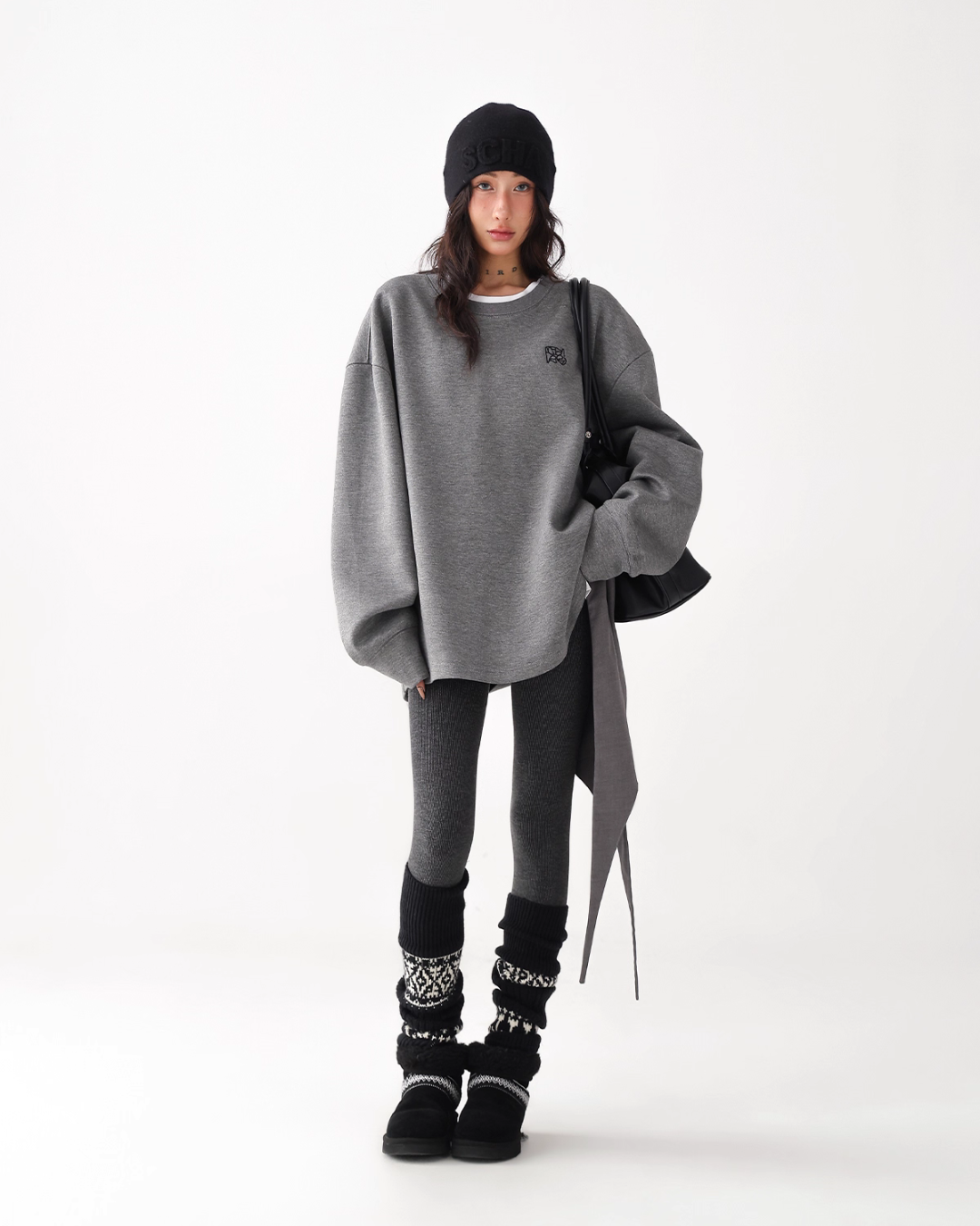 Relax Loose Hooded Sweatshirt ACS0290