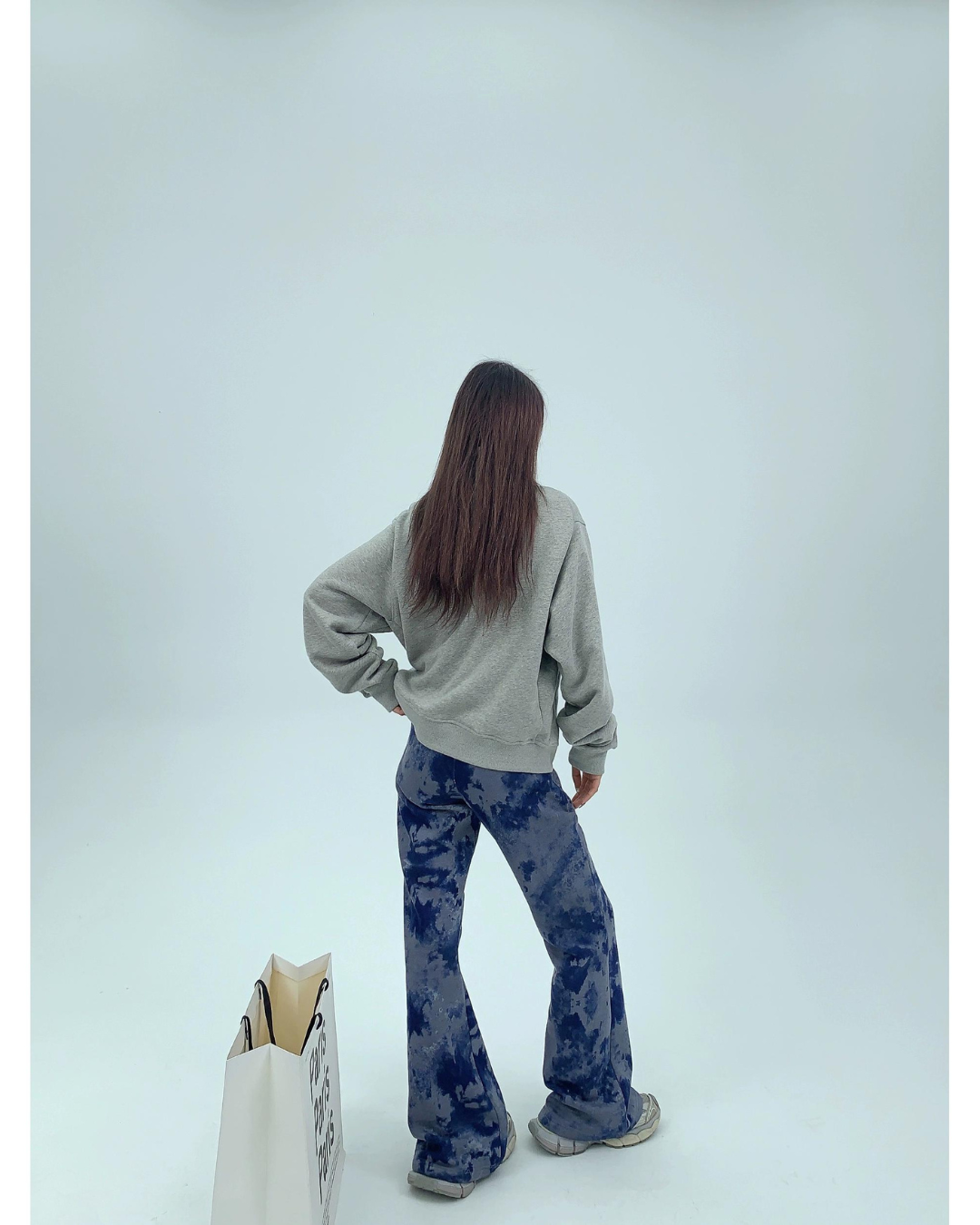 Tiedye Semi Flare Pants YLS0097