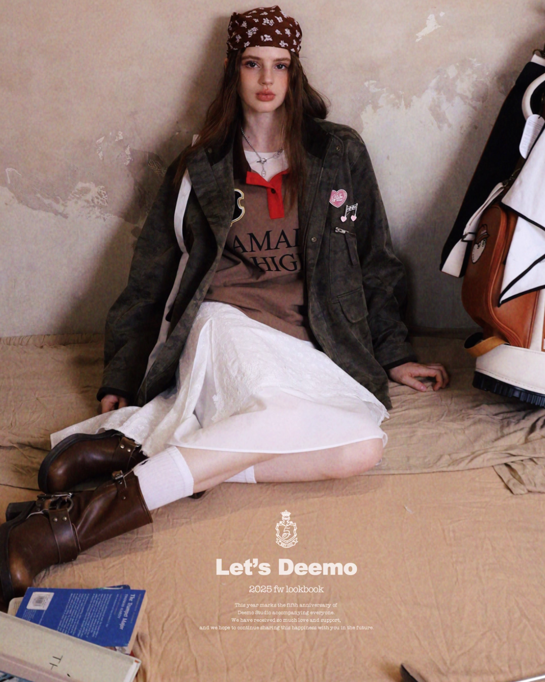 Asymmetrical Flare Skirt DEM0010
