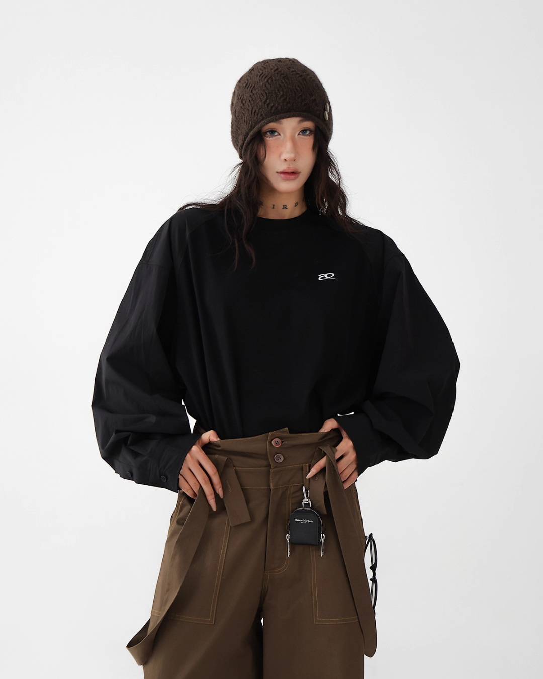 One Point Logo Big Silhouette T-Shirt ACS0289